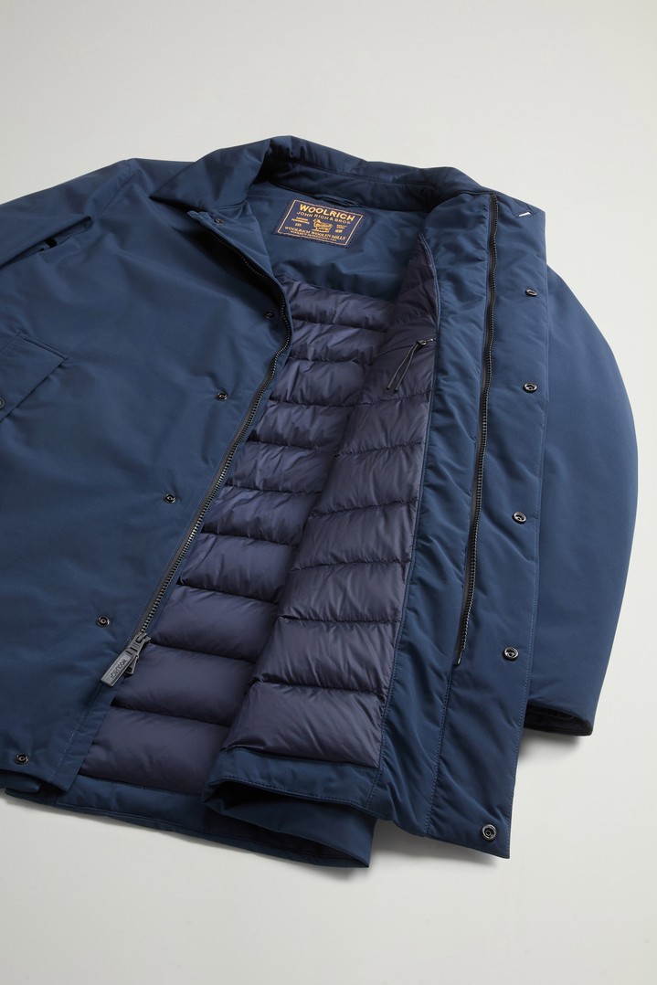 CLOUD LAMAR COAT Blue photo 8 | Woolrich