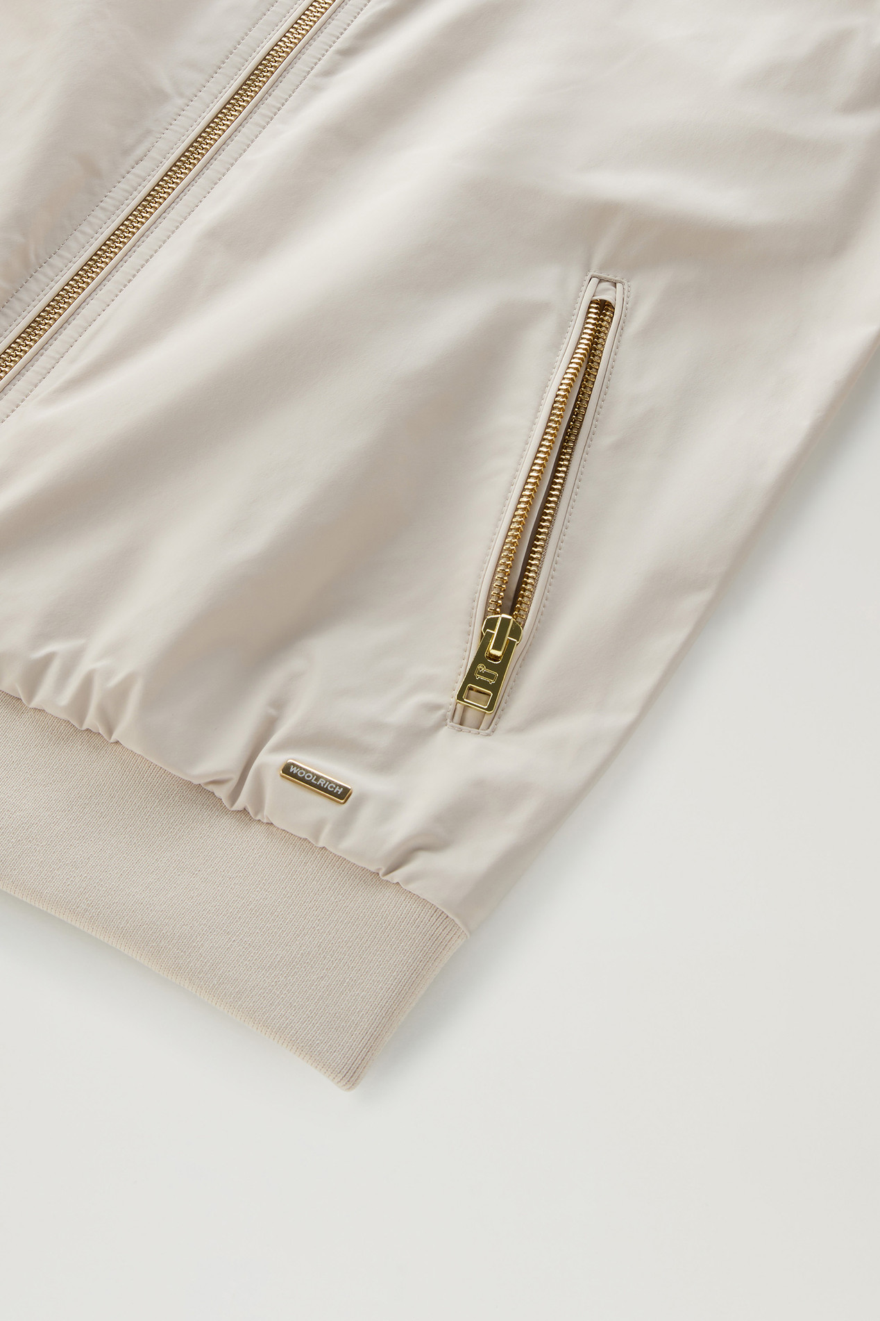 Charlotte Bomber in Urban Touch Beige photo 4 | Woolrich
