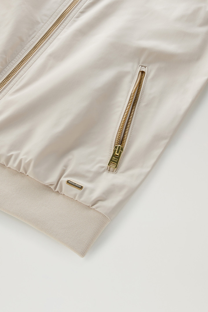Charlotte Bomber in Urban Touch Beige photo 4 | Woolrich