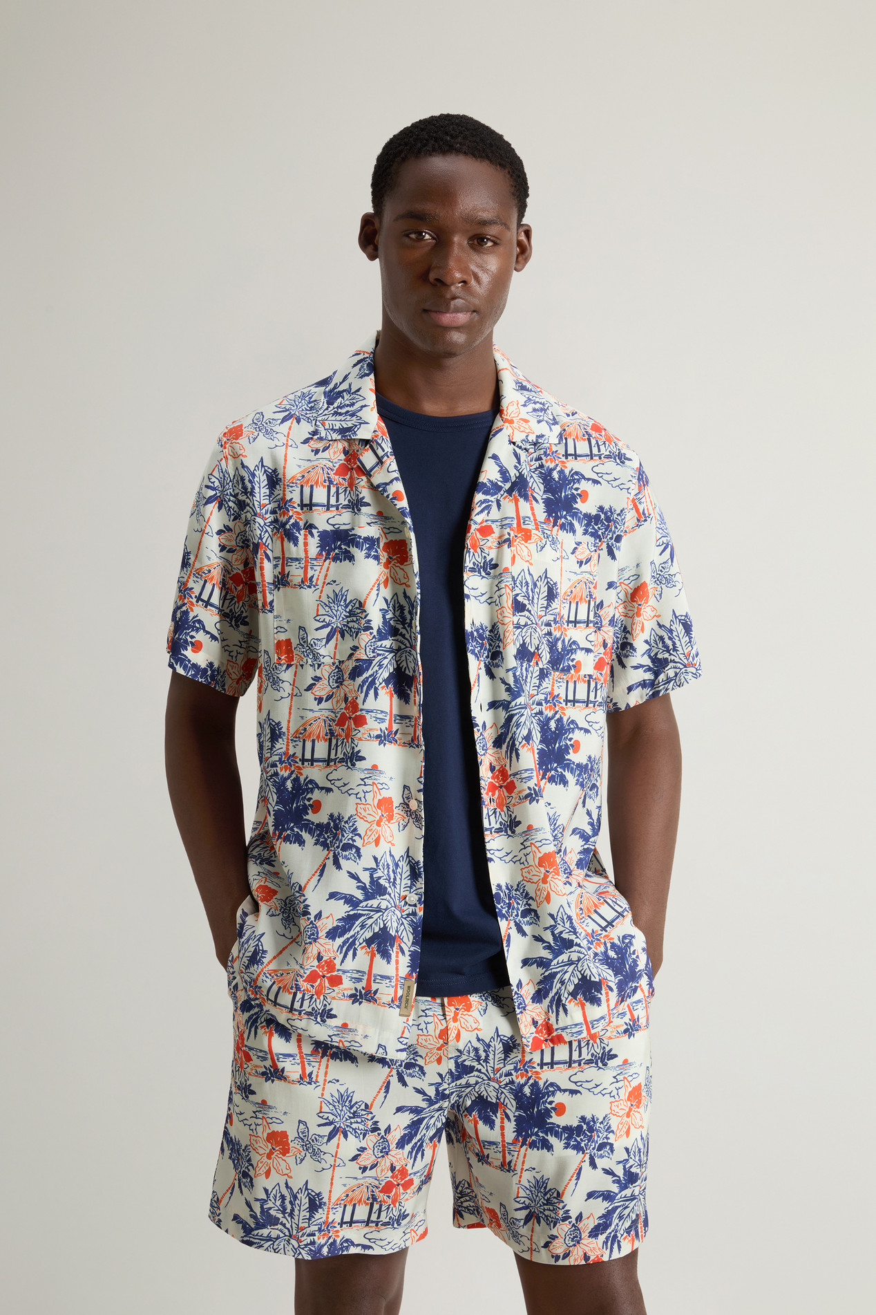Shirt with Nature Motif Multicolor photo 1 | Woolrich