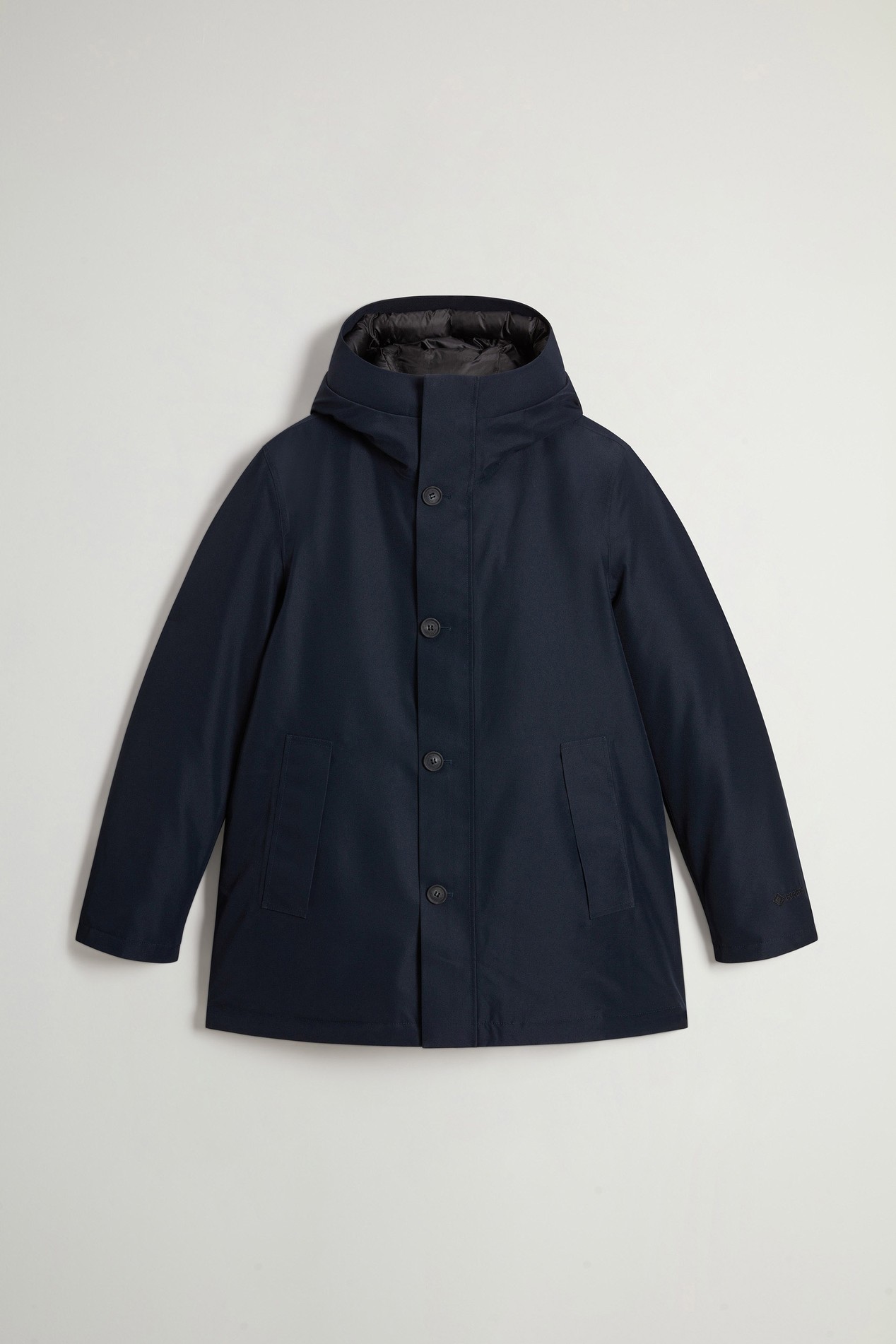 Waterproof Parka in Recycled Two-Layered GORE-TEX Fabric Blue photo 5 | Woolrich