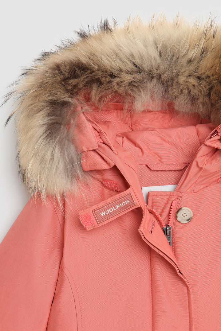 Girls' Arctic Parka with Detachable Fur Trim Pink photo 3 | Woolrich