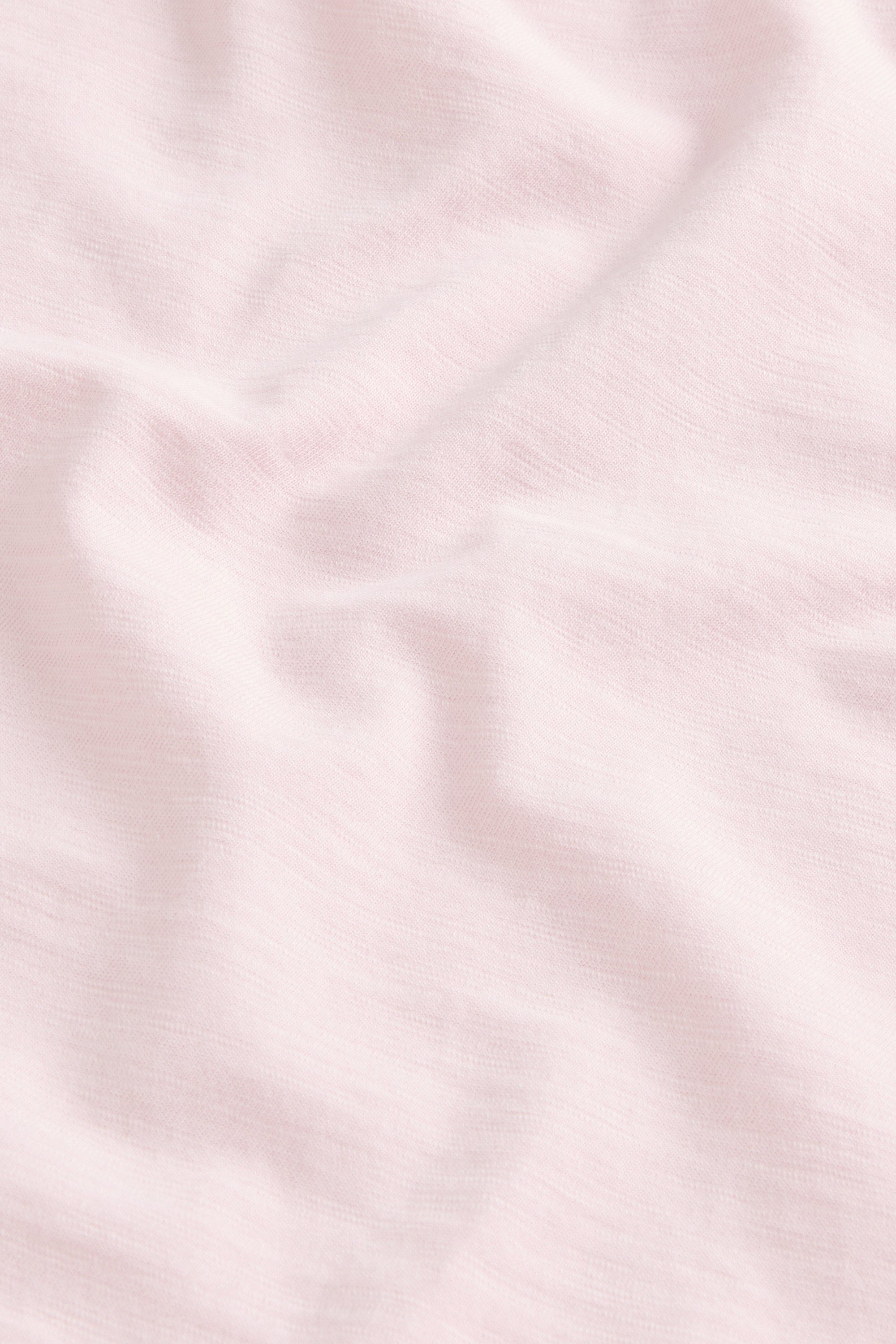 Slub T-Shirt in Pure Cotton Pink photo 2 | Woolrich