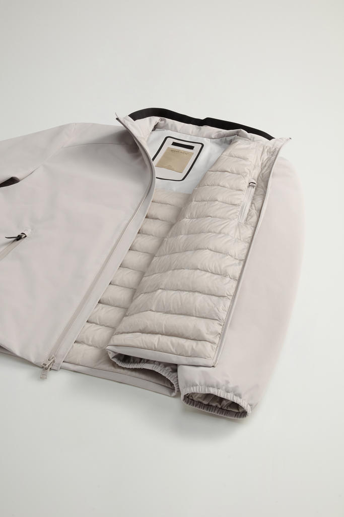 Sailing Bomber Jacket in Two-layered Fabric Gray photo 9 | Woolrich