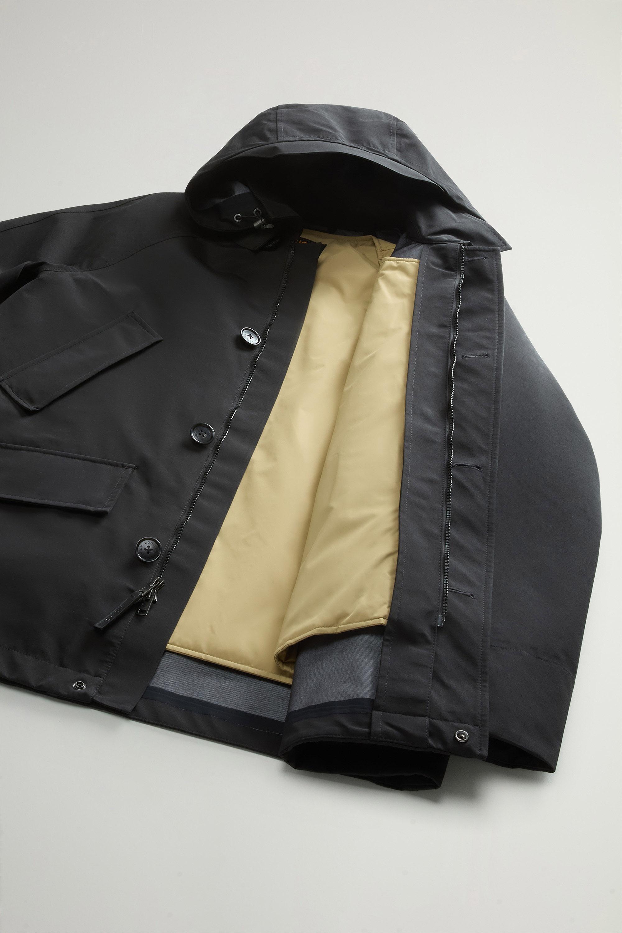 Mackinaw 3-in-1 Waterproof Coat in Three-Layered Ramar Cloth Black photo 5 | Woolrich