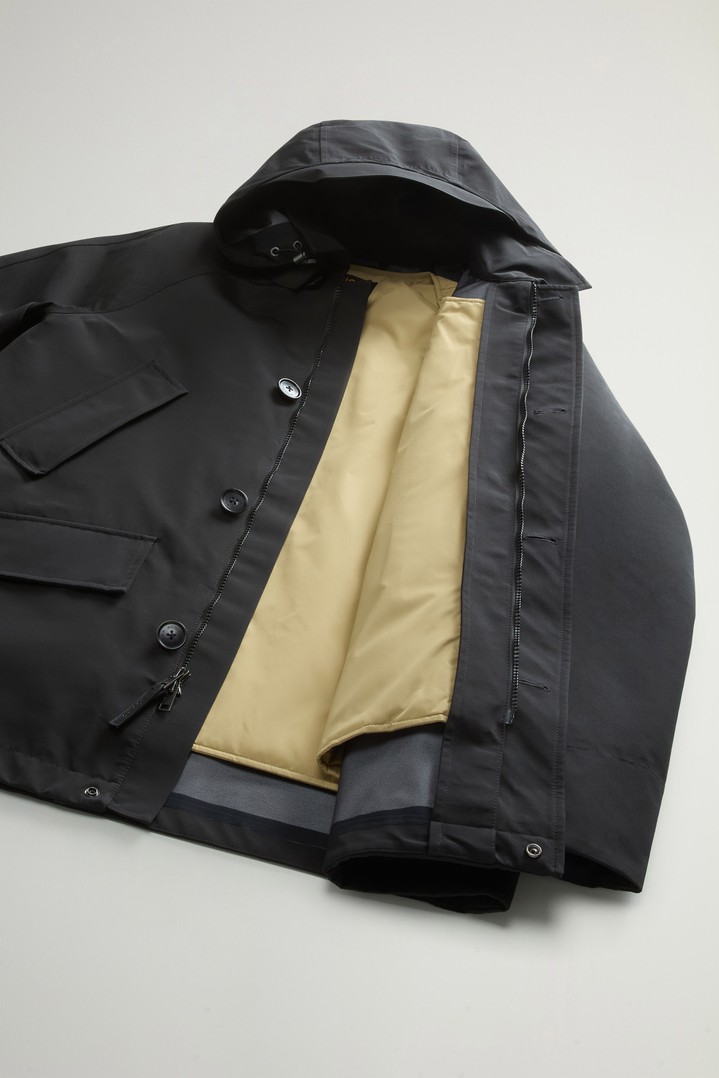 Mackinaw 3-in-1 Waterproof Coat in Three-Layered Ramar Cloth Black photo 5 | Woolrich