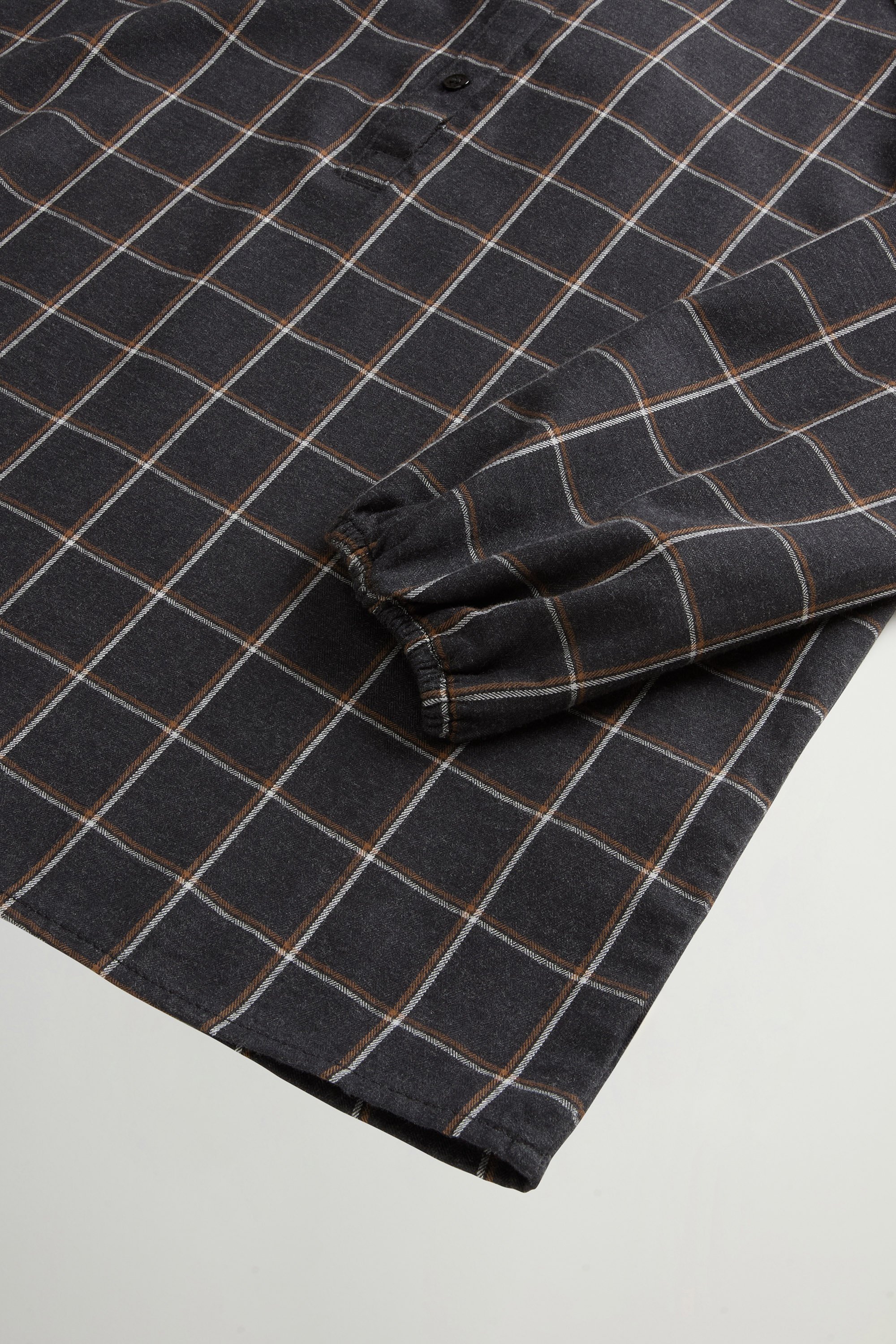 Checked Blouse in Pure Cotton Flannel Gray photo 7 | Woolrich