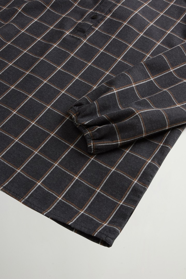 Checked Blouse in Pure Cotton Flannel Gray photo 7 | Woolrich