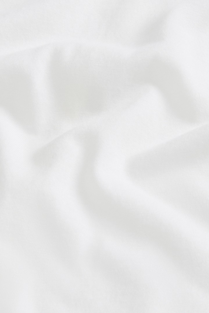 LUXE JERSEY T-SHIRT White photo 6 | Woolrich
