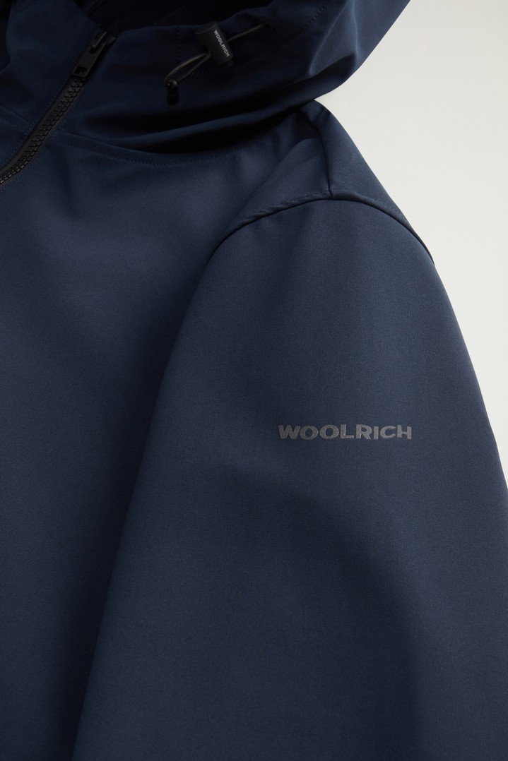 Tech Softshell Jacket Blue photo 7 | Woolrich
