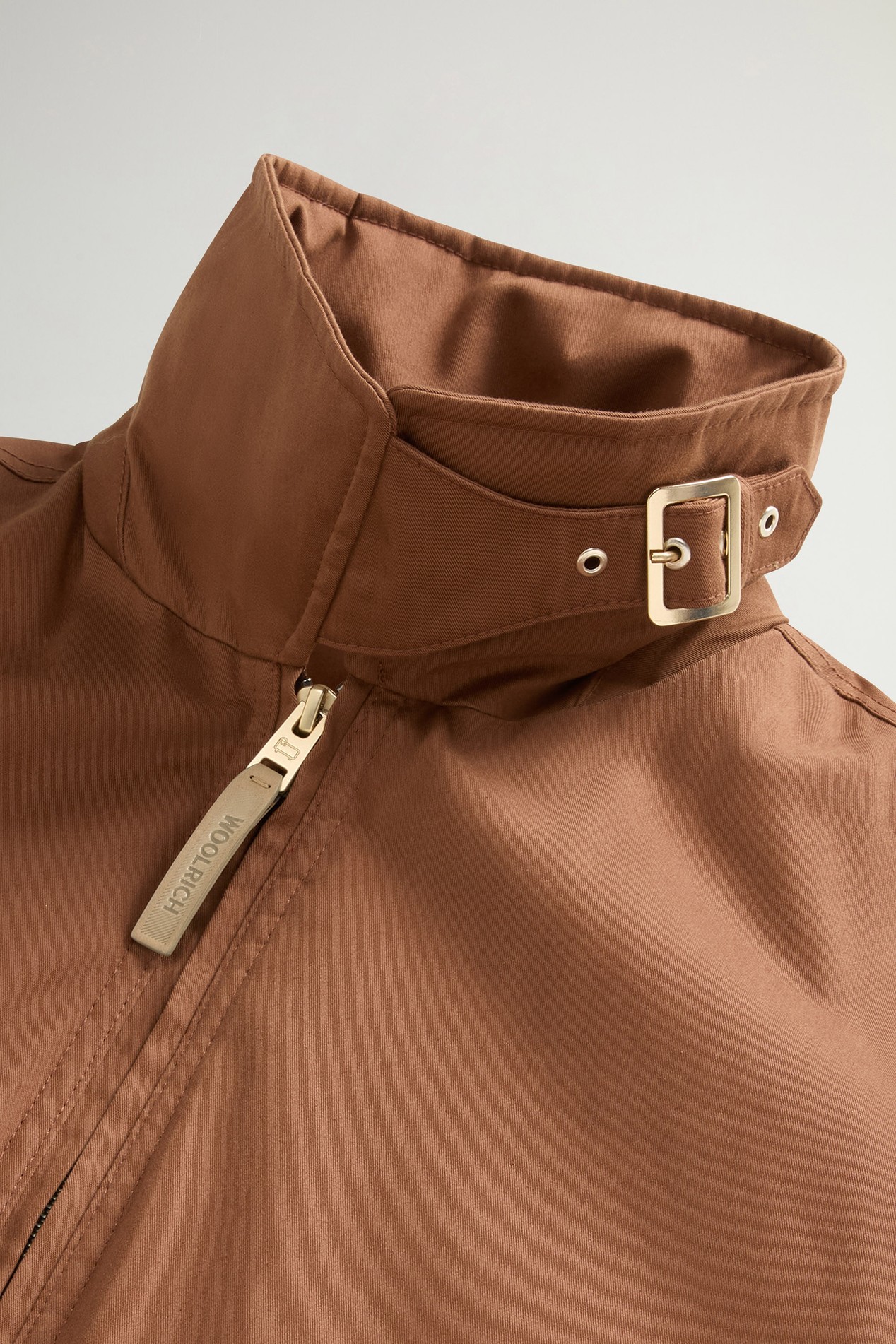 BEST COTTON FAUX FUR BOMBER Marron photo 7 | Woolrich