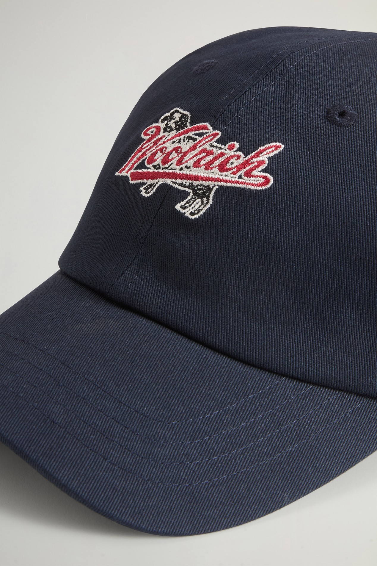 LOGO BASEBALL CAP Blue photo 3 | Woolrich