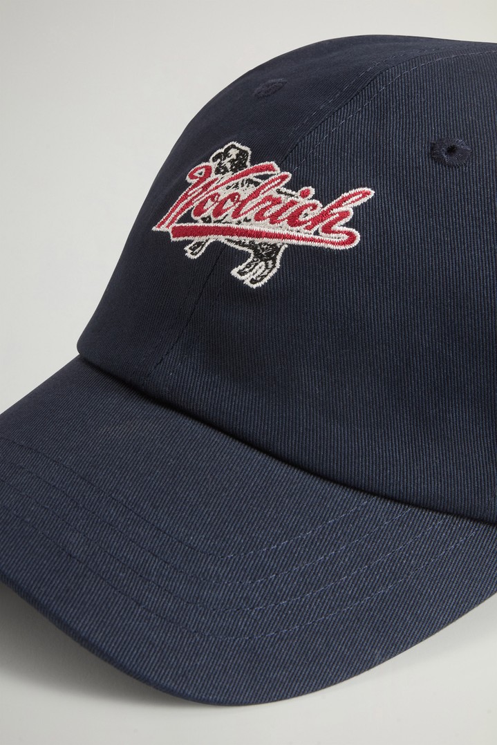 LOGO BASEBALL CAP Blue photo 3 | Woolrich