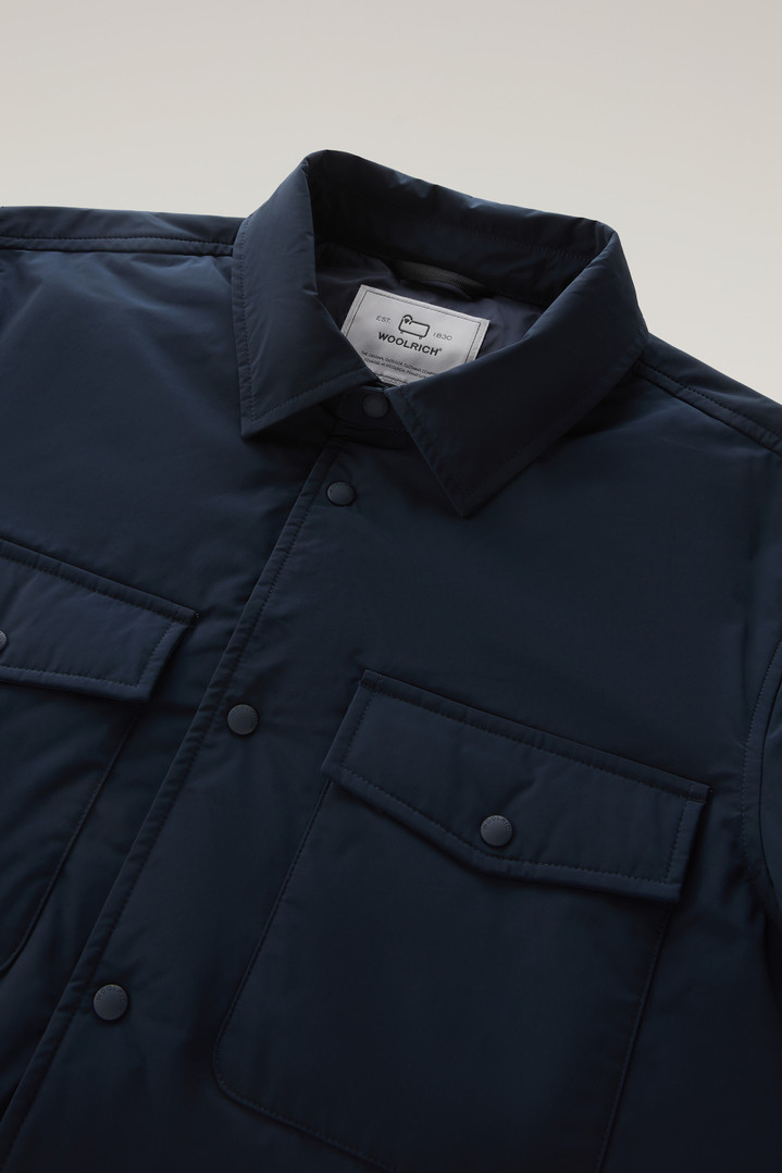 Alaskan Padded Shirt Jacket in Urban Touch Blue photo 2 | Woolrich