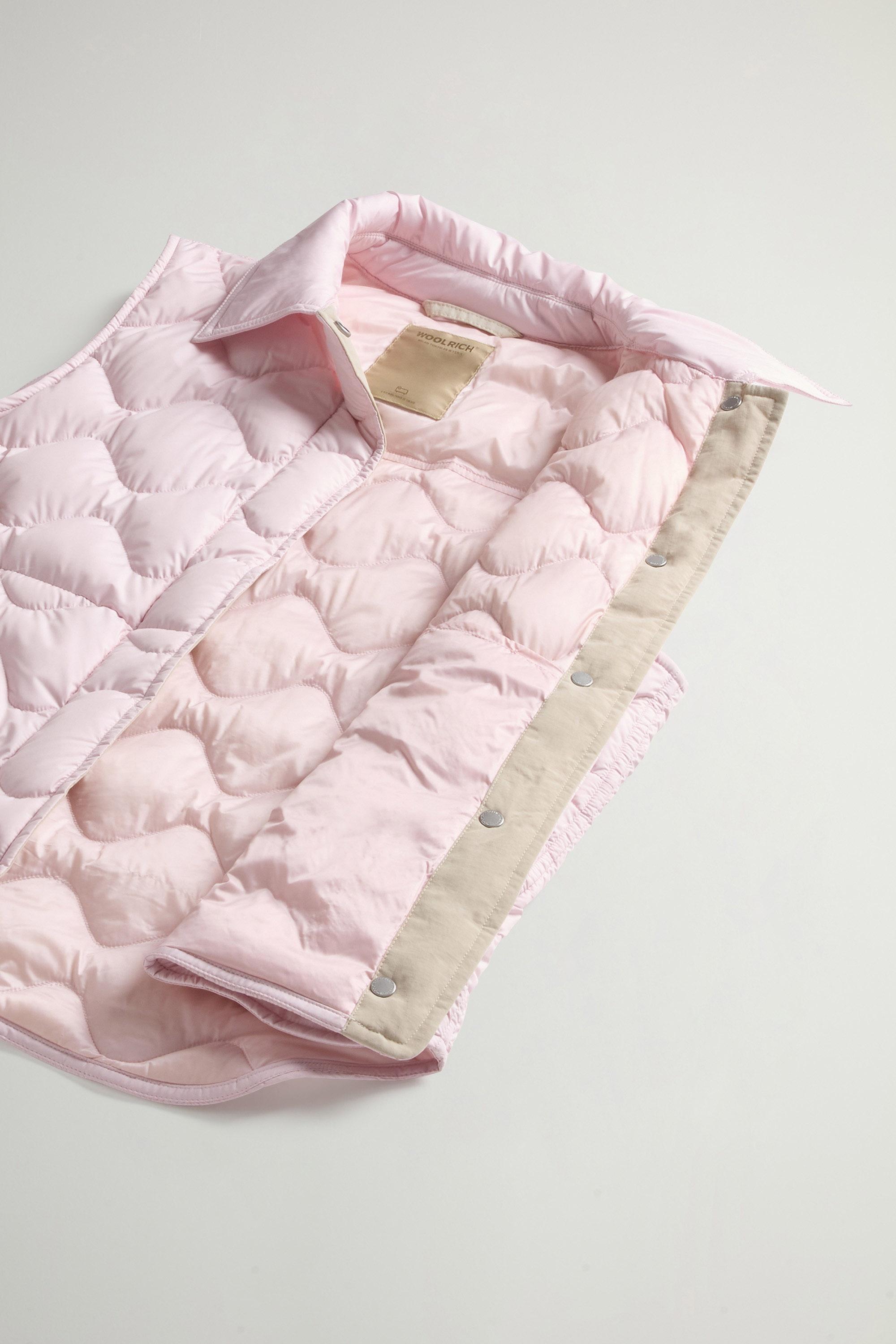 Quilted Microfiber Heritage Vest Pink photo 8 | Woolrich