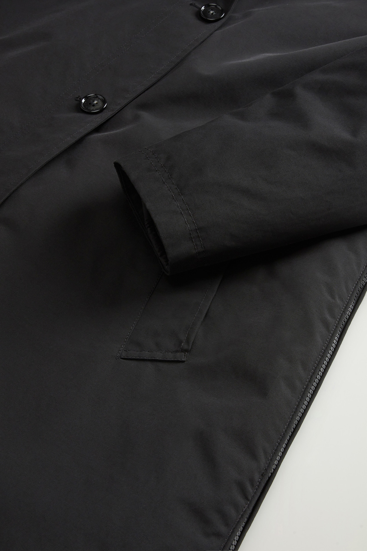 3-in-1 Coat in Ramar Cloth Black photo 8 | Woolrich
