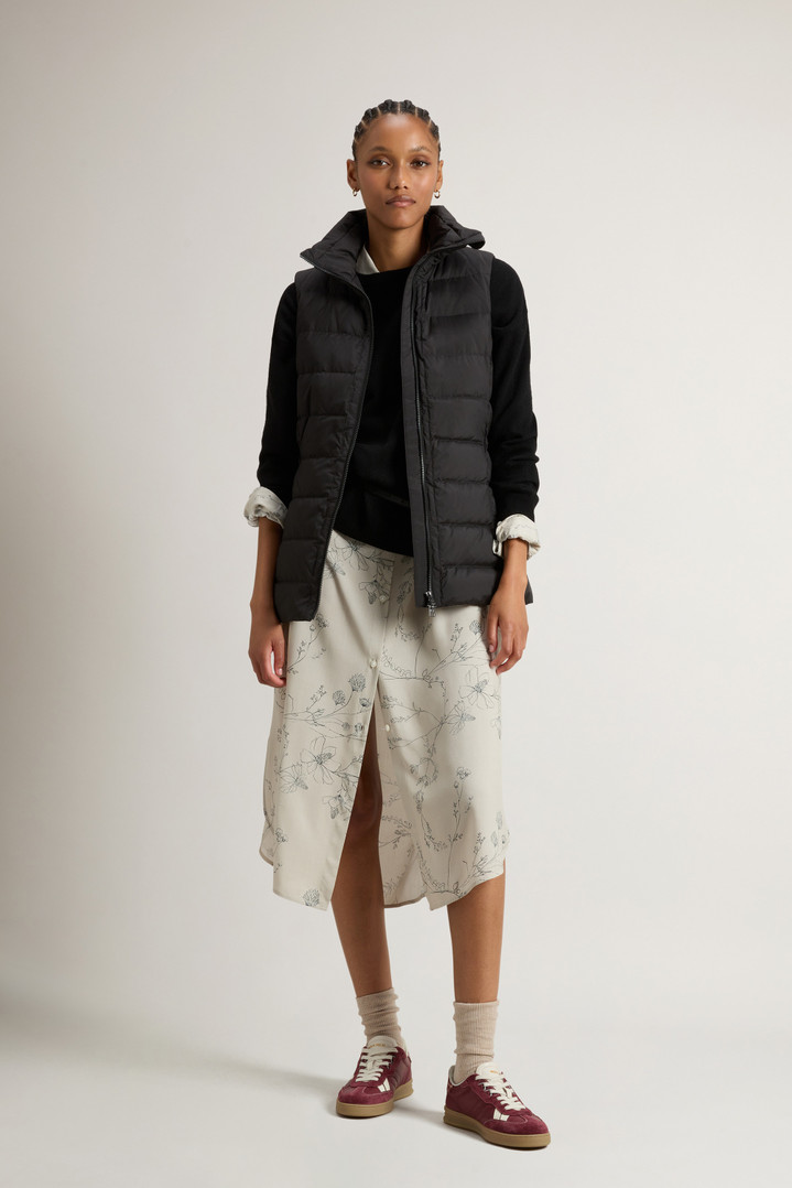 Quilted Microfiber Shirley Vest Black photo 2 | Woolrich