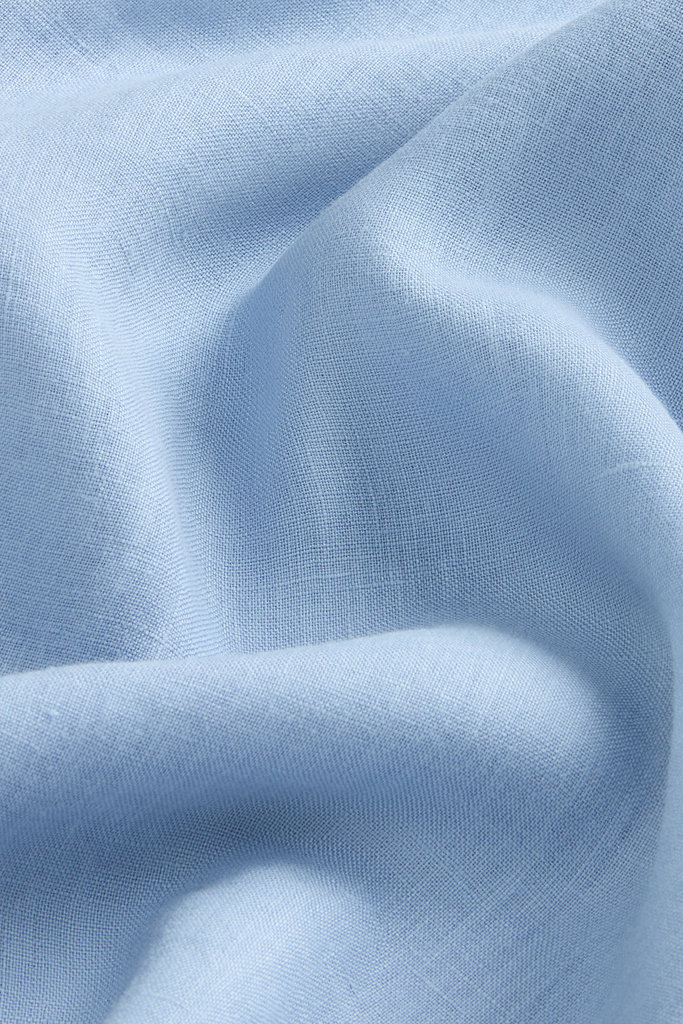 GD LINEN SHIRT Blue photo 8 | Woolrich