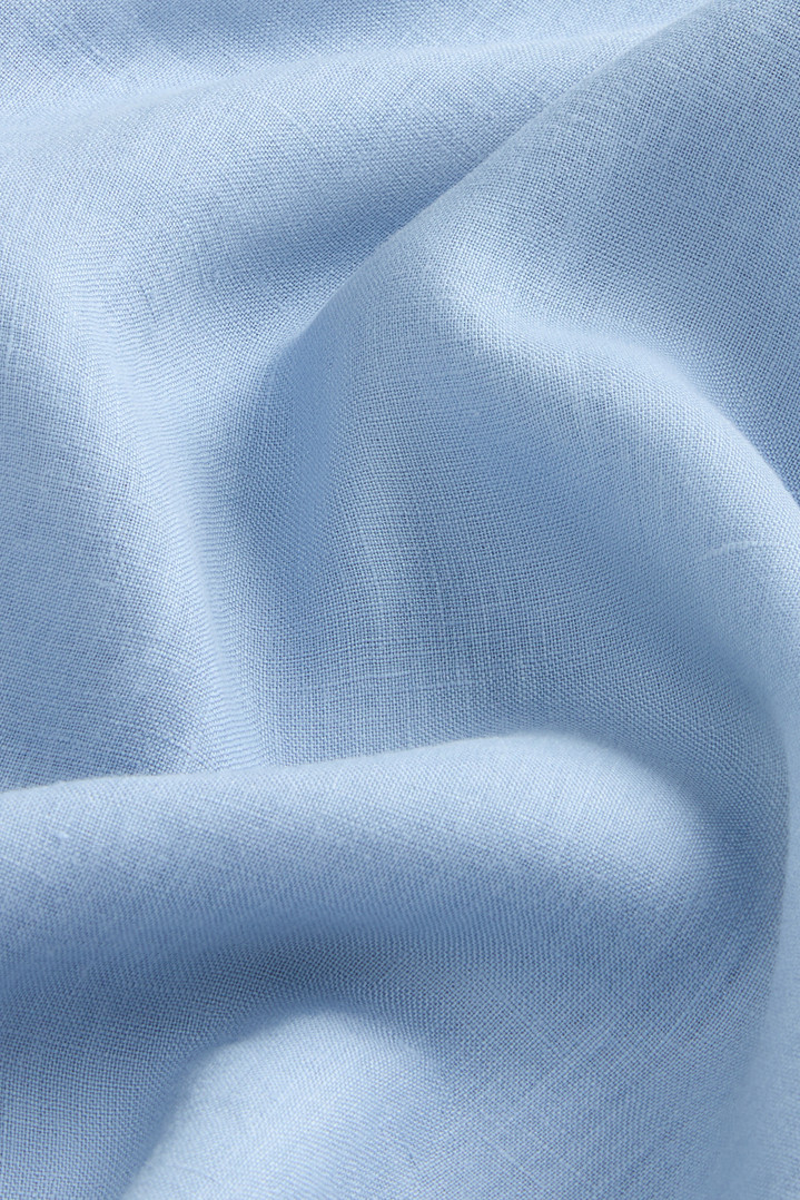 GD LINEN SHIRT Blue photo 8 | Woolrich