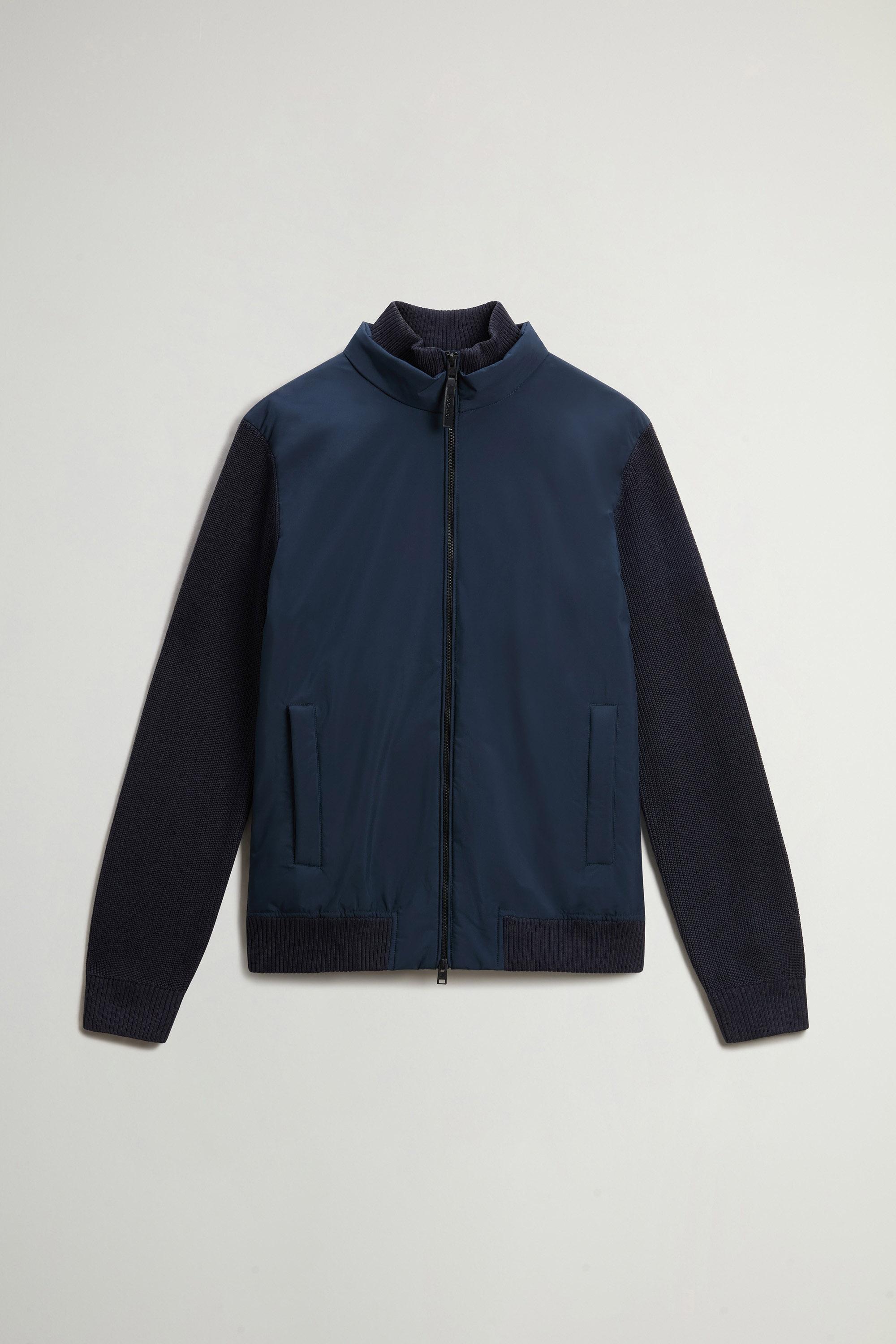 Hybrid Jacket in Cloud Poly Blue photo 5 | Woolrich