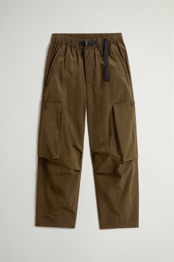Pants in Olmetex Cotton and Nylon Blend by Todd Snyder Green photo 5 | Woolrich