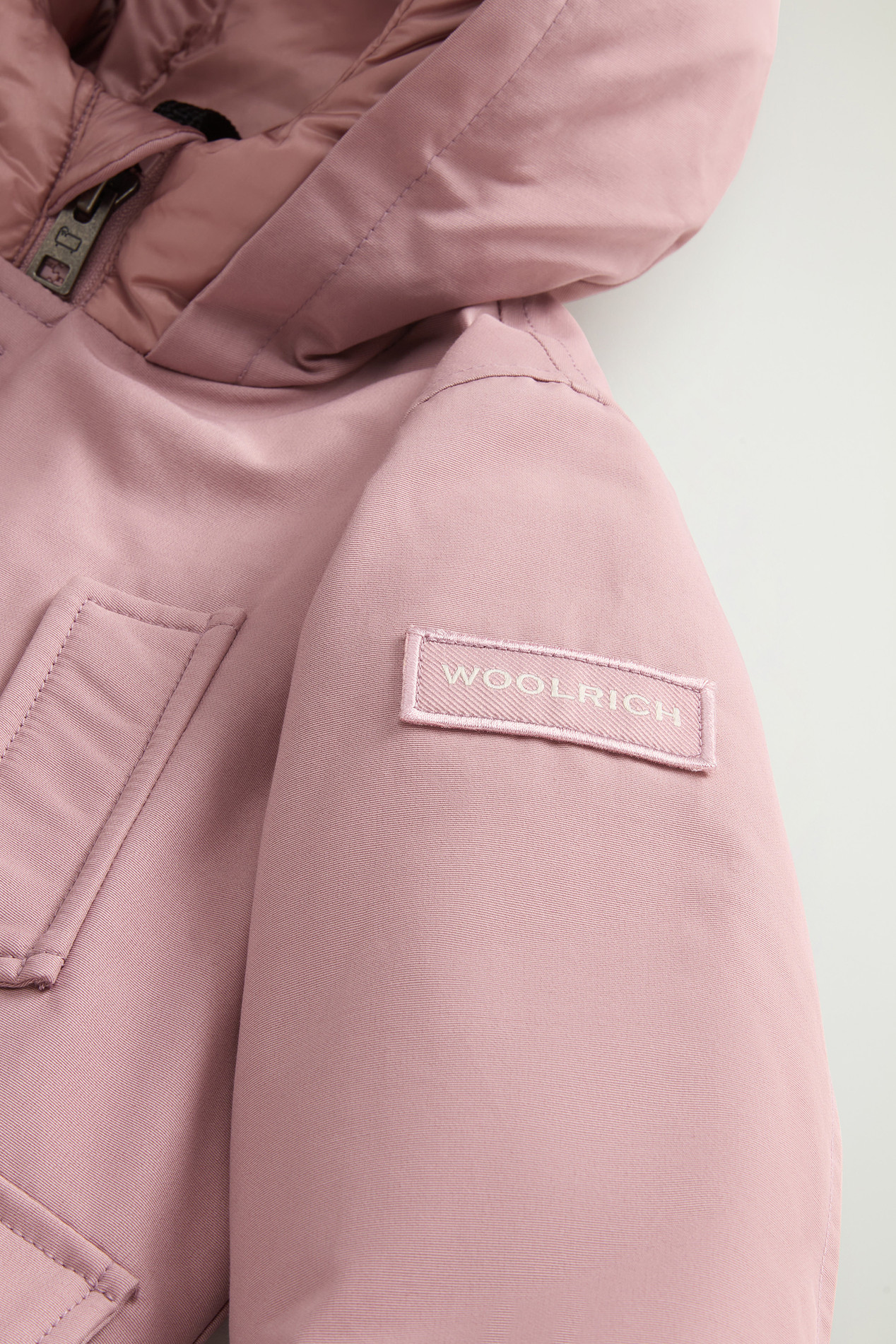 Babies’ Parka in Ramar Cloth Pink photo 4 | Woolrich