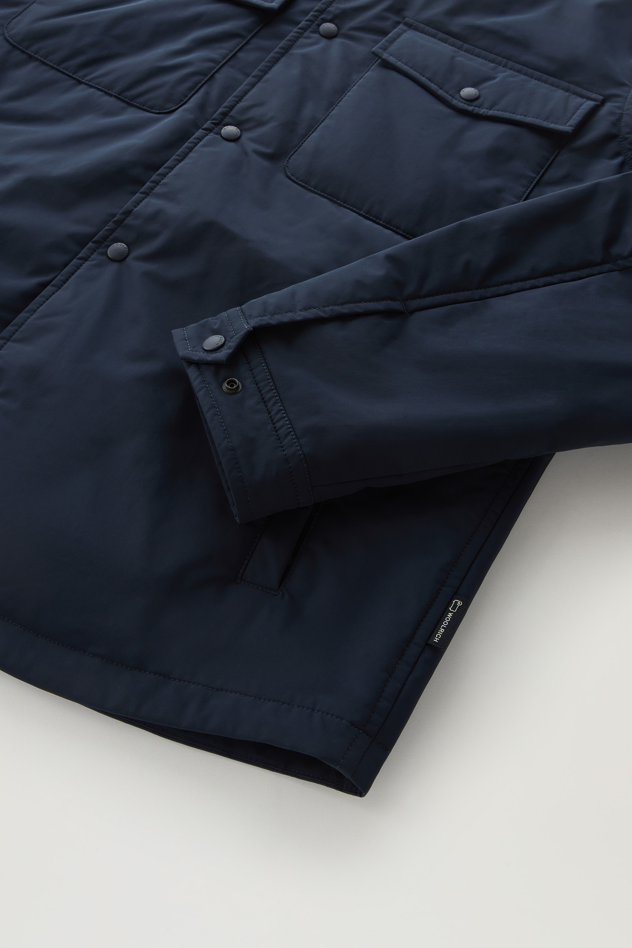 Alaskan Padded Shirt Jacket in Urban Touch Blue photo 4 | Woolrich