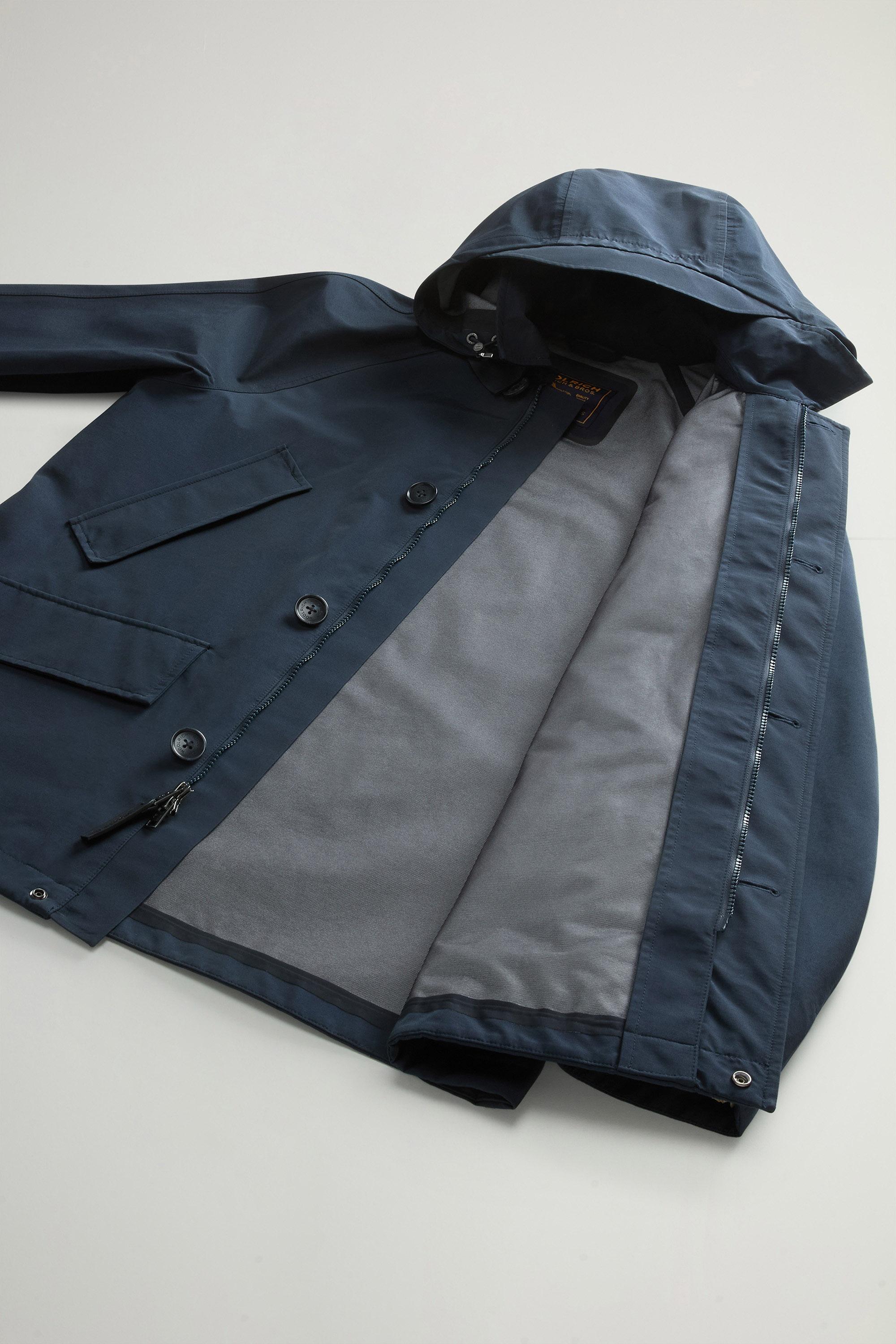 Mackinaw 3-in-1 Waterproof Coat in Three-Layered Ramar Cloth Blue photo 6 | Woolrich