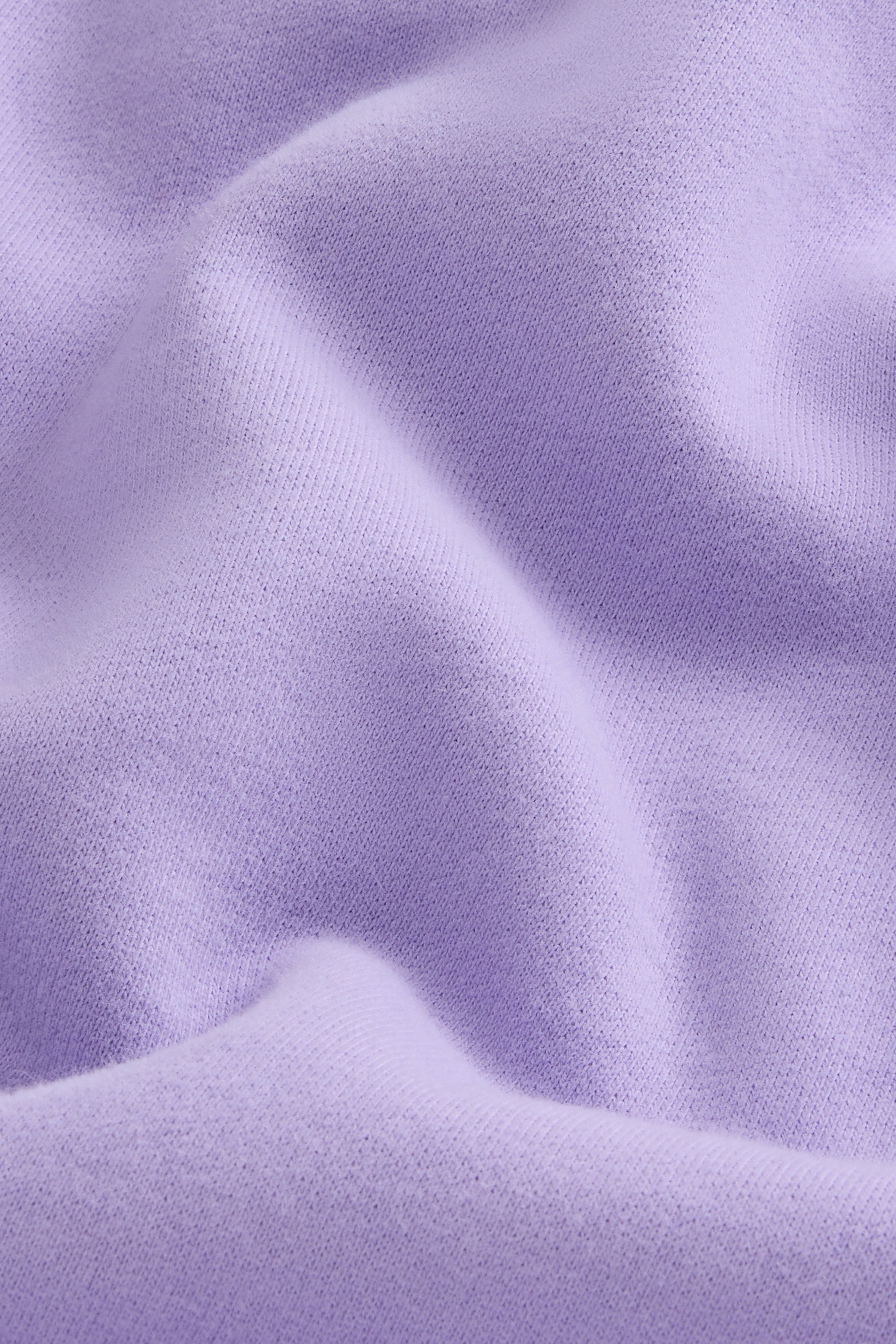 Crewneck Sweatshirt in Pure Cotton with Embroidered Logo Purple photo 6 | Woolrich