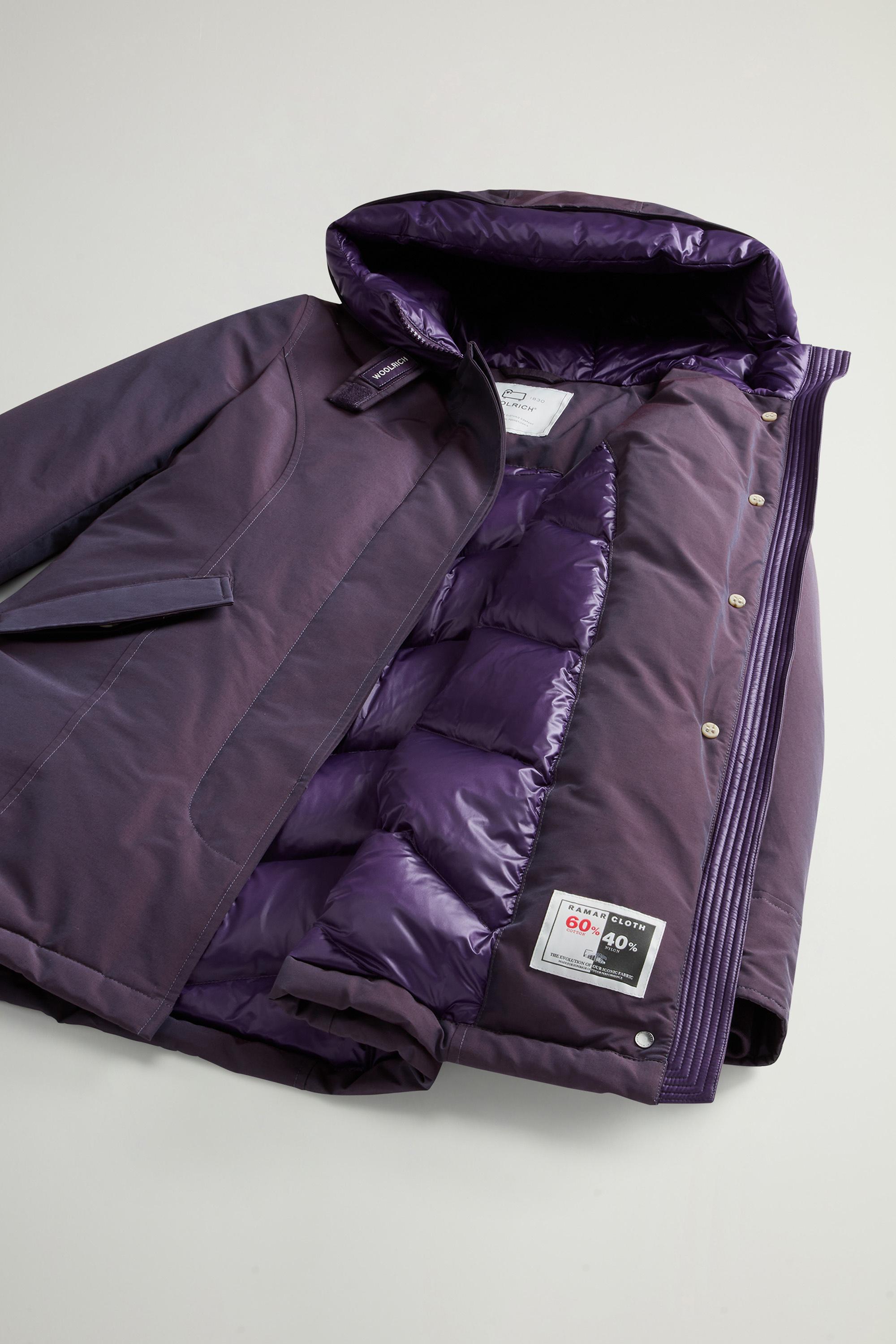 Arctic Parka in Ramar Cloth Purple photo 8 | Woolrich