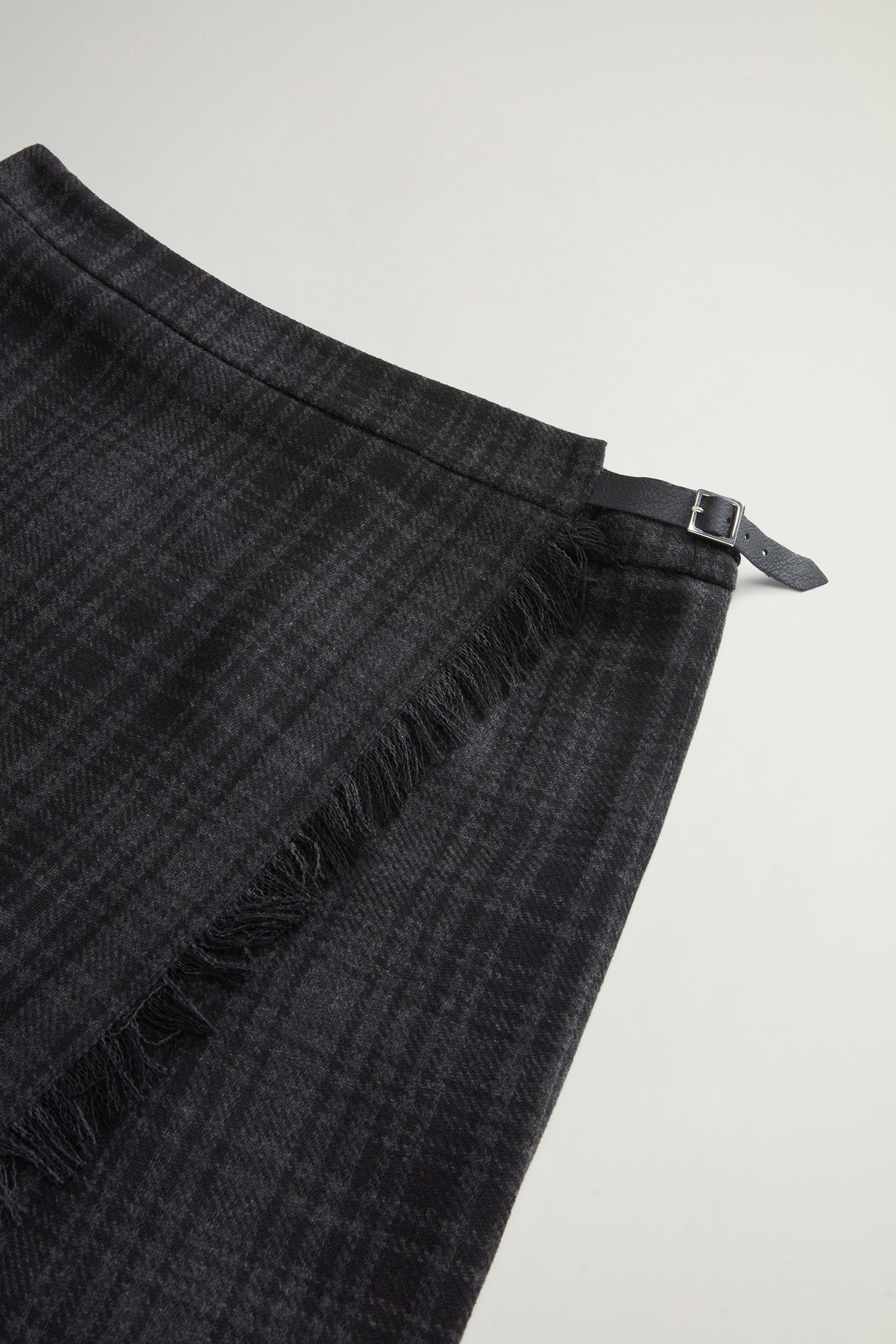 Checked Skirt in Wool Blend Gray photo 5 | Woolrich