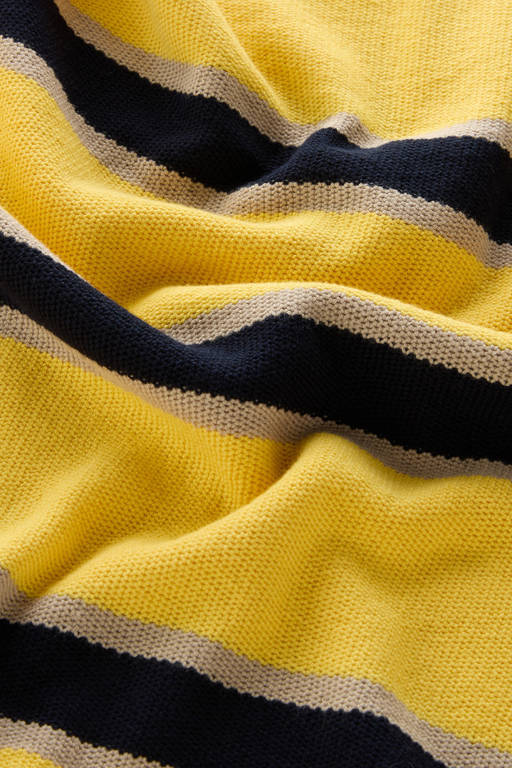 Long-Sleeved Knit Polo Yellow photo 4 | Woolrich