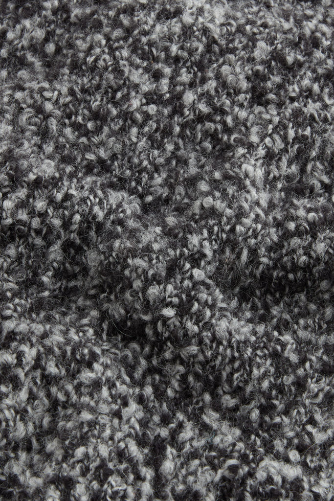 3GG BOUCLE CARDIGAN Black photo 2 | Woolrich