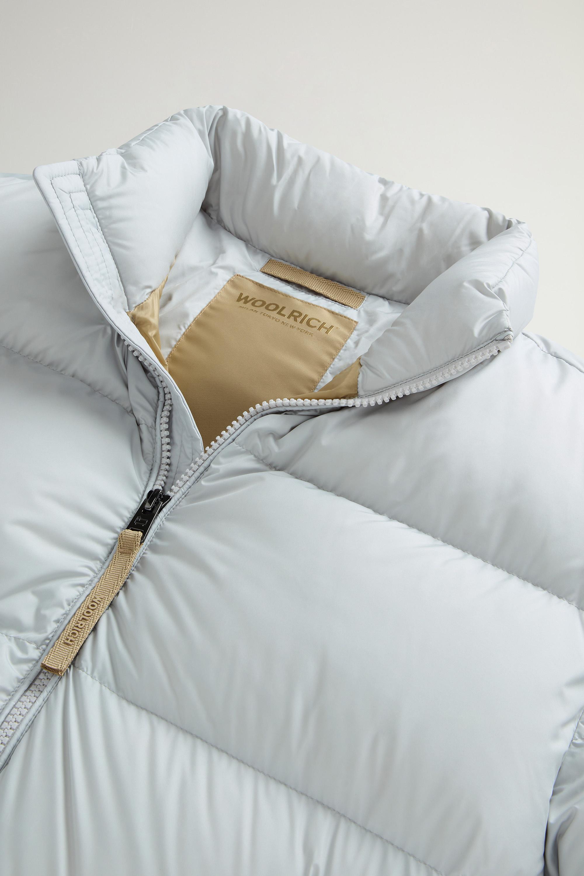 Cloud Down Jacket in Microfiber Gray photo 6 | Woolrich