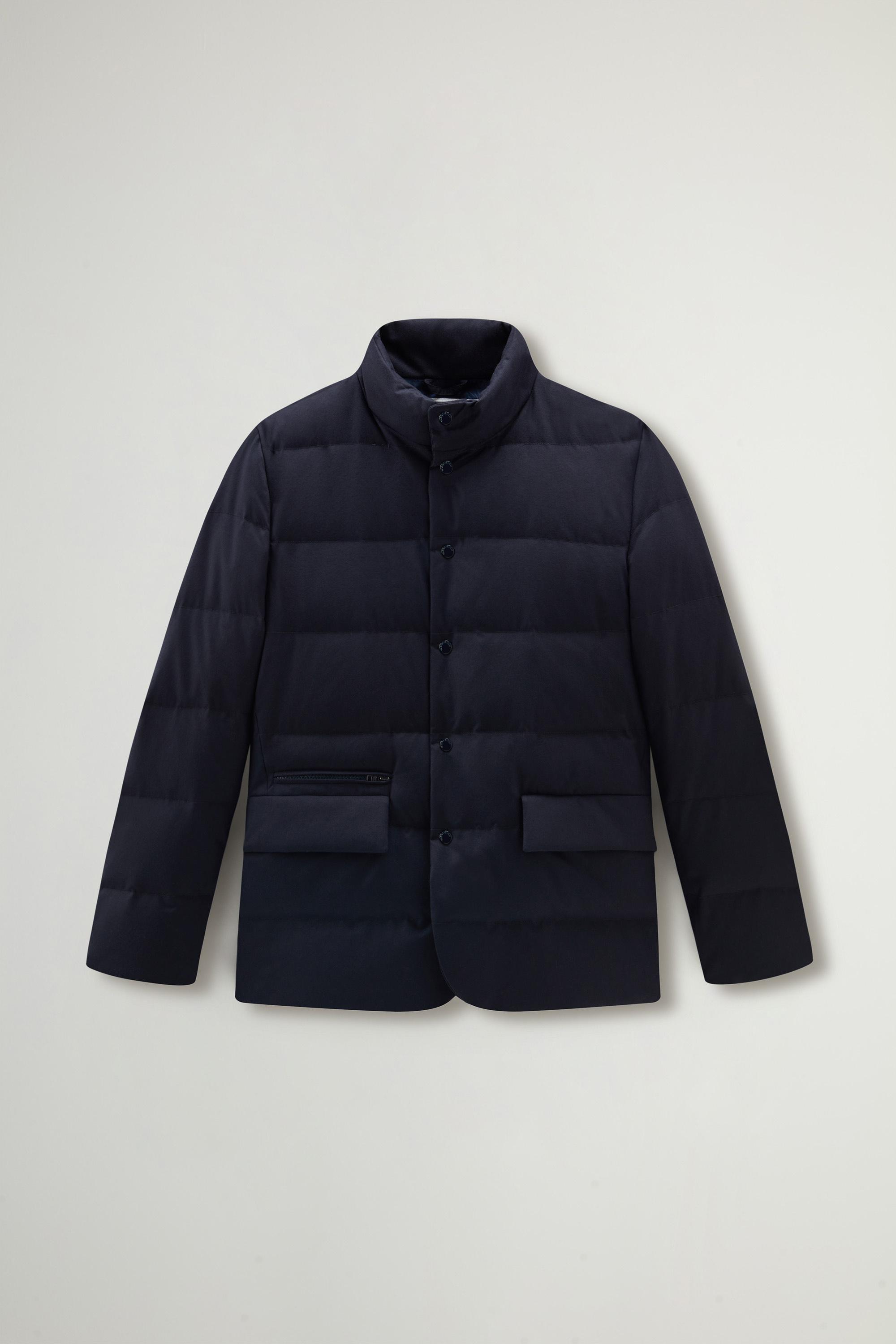 Blazer in Vitale Barberis Canonico Virgin Wool Flannel Blue photo 1 | Woolrich