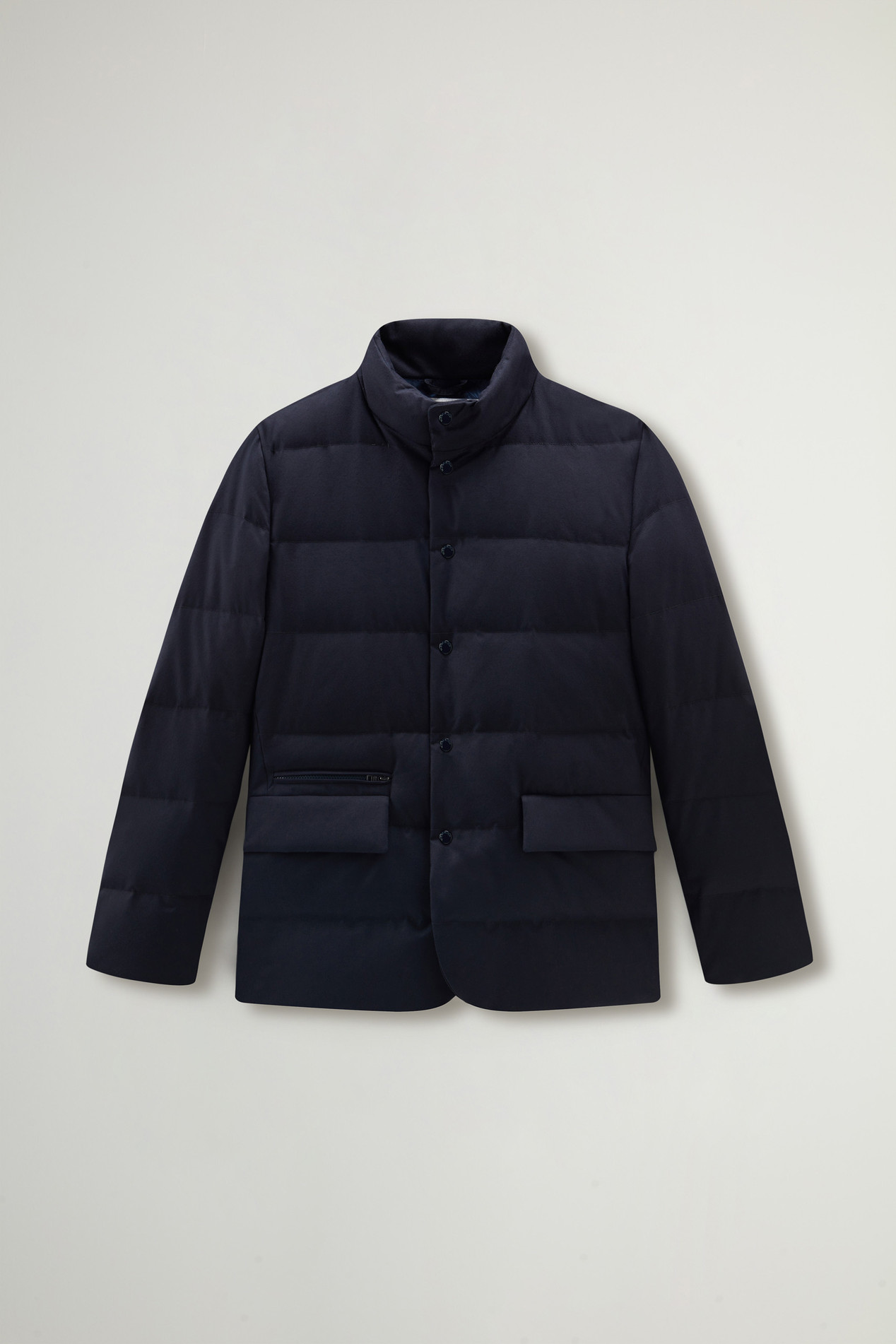 Blazer in Vitale Barberis Canonico Virgin Wool Flannel Blue photo 1 | Woolrich