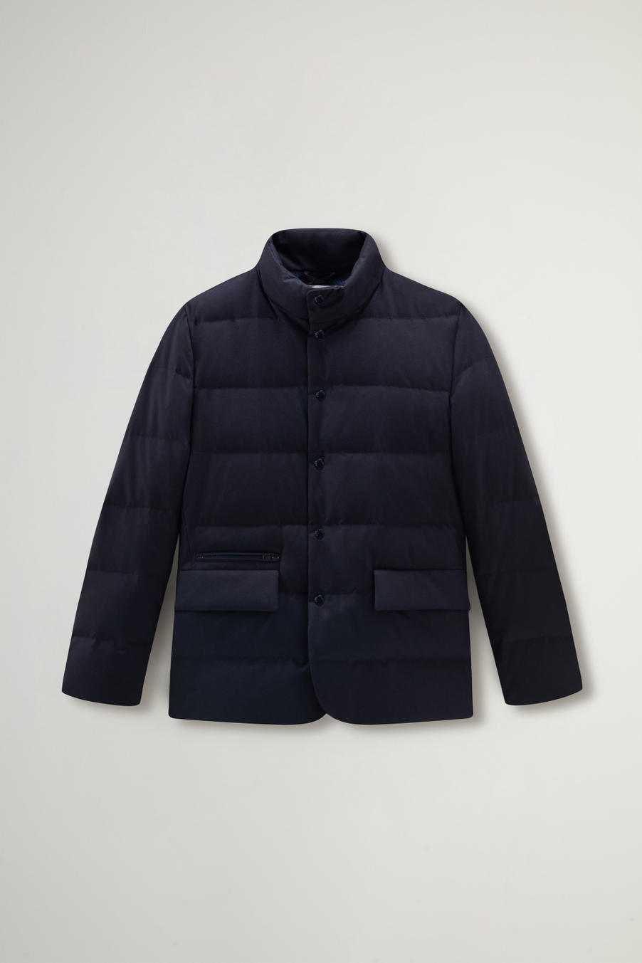 Blazer in Vitale Barberis Canonico Virgin Wool Flannel Blue photo 1 | Woolrich