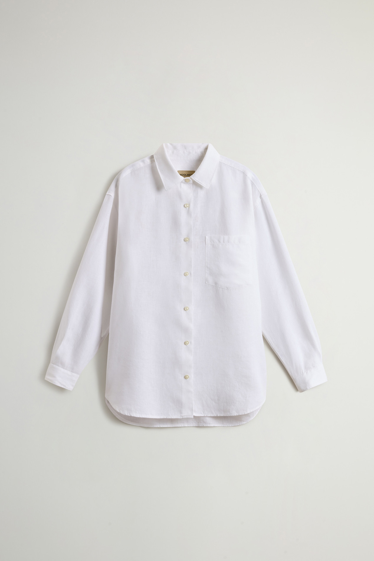 GD LINEN SHIRT White photo 1 | Woolrich