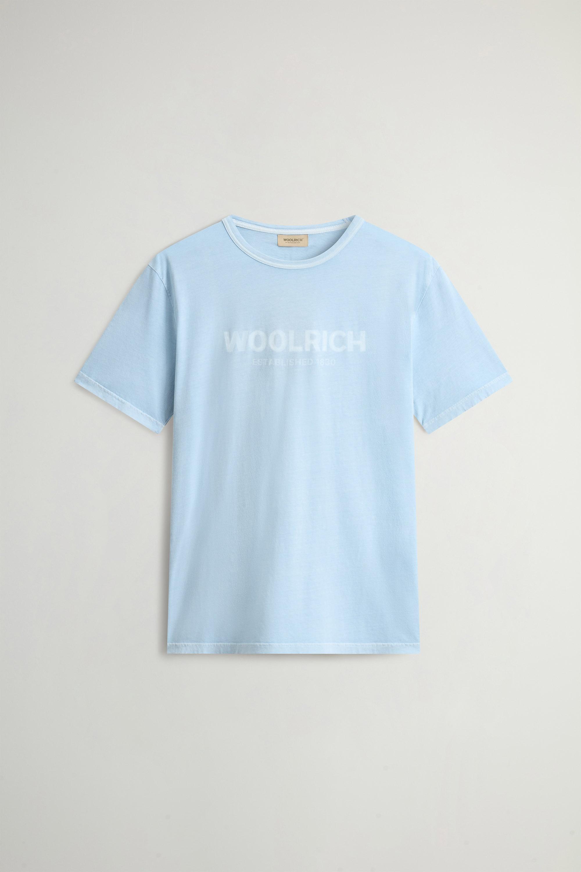 LIGHT GD T-SHIRT Blau photo 5 | Woolrich
