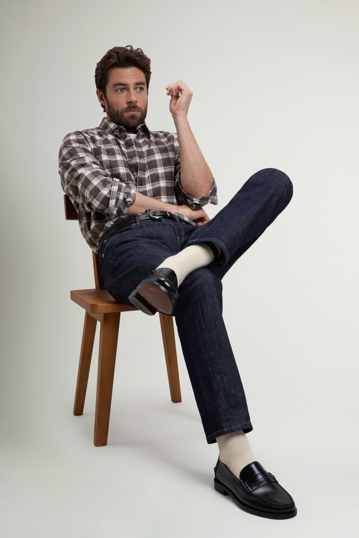 CHECK FLANNEL WARREN SHIRT Grau photo 2 | Woolrich