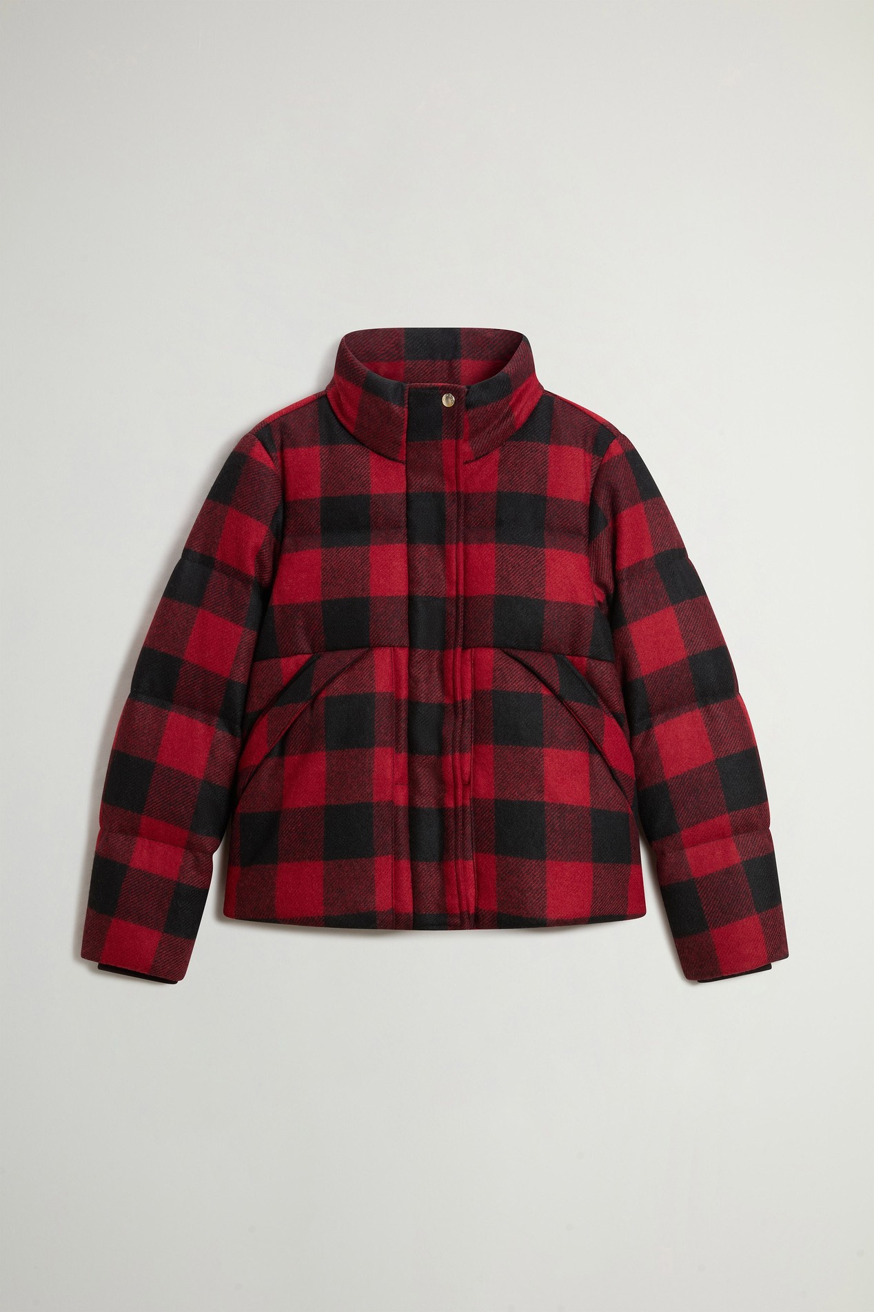 WOOL PUFFER JACKET Red photo 5 | Woolrich