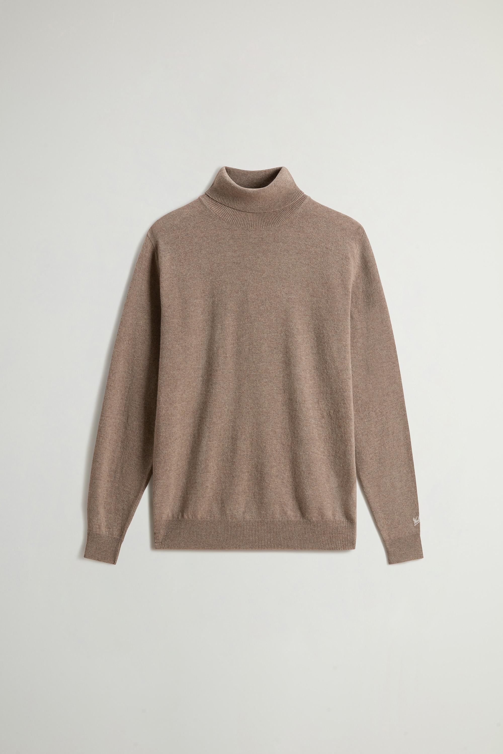 LAMBSWOOL TURTLENECK Brown photo 5 | Woolrich