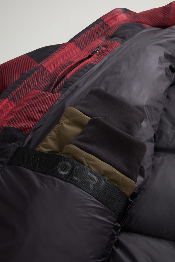 Quilted Check Parka in Olmetex Nylon by Todd Snyder Multicolor photo 12 | Woolrich
