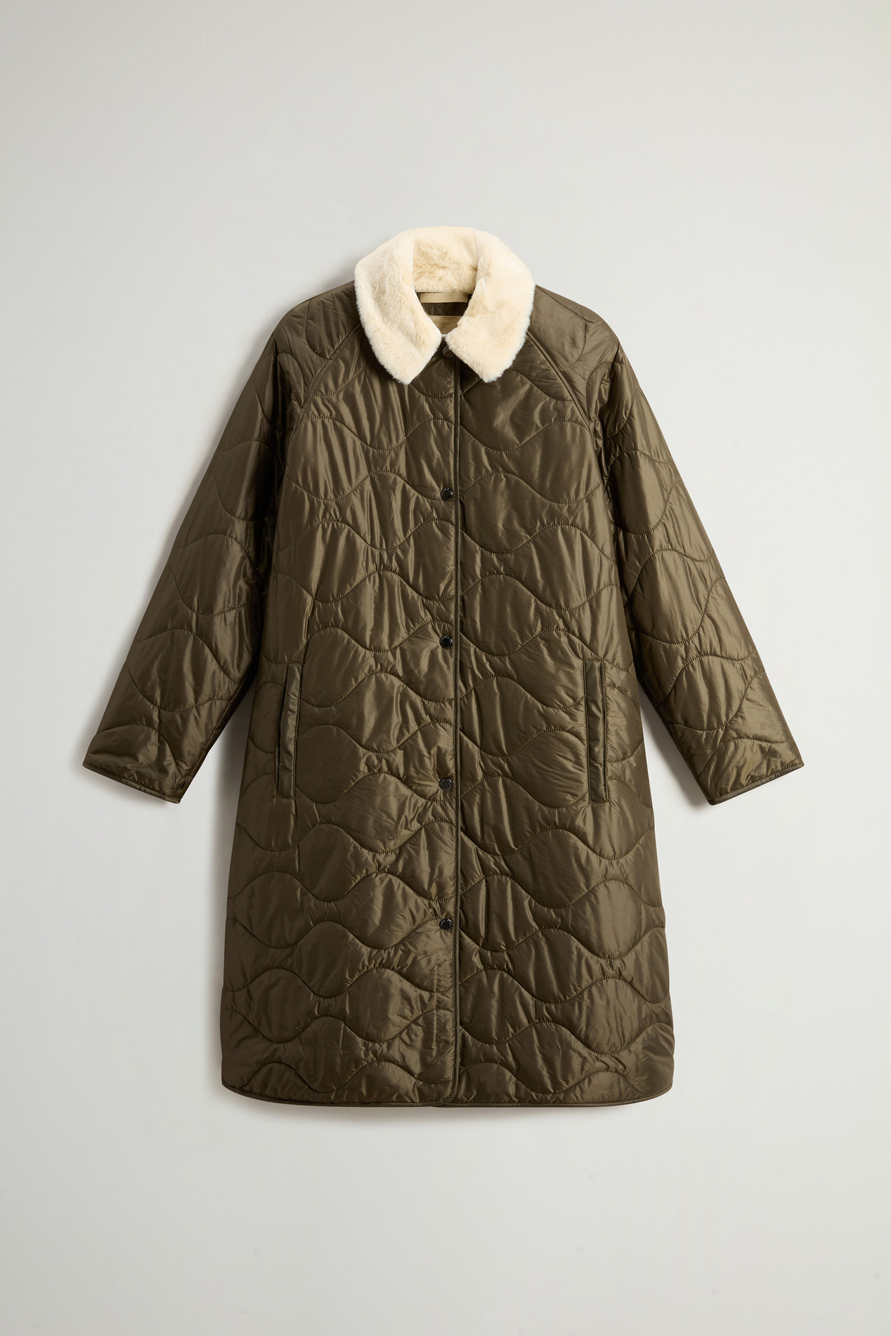 3-in-1 Coat in Ramar Cloth Green photo 6 | Woolrich