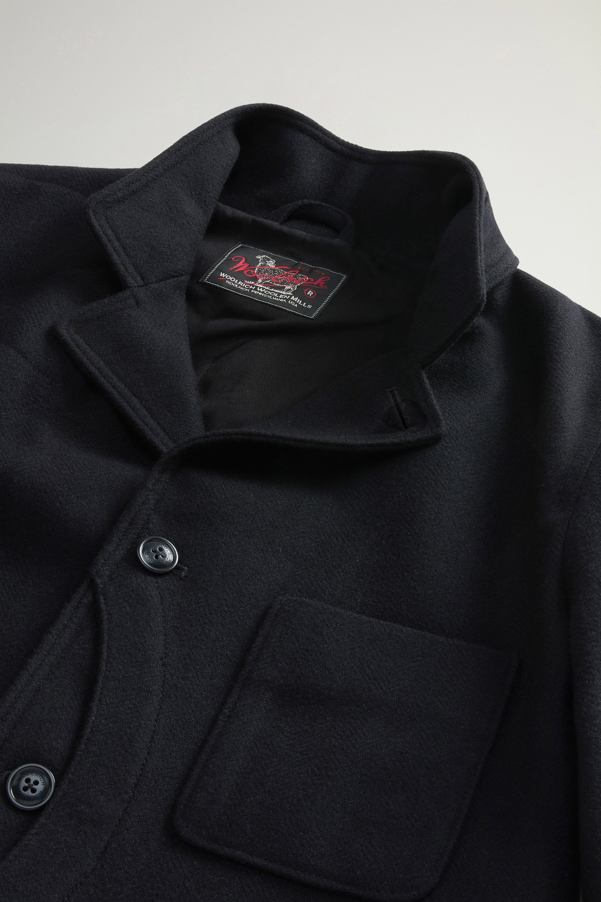 Upland Blazer in Wool Blend Blue photo 6 | Woolrich