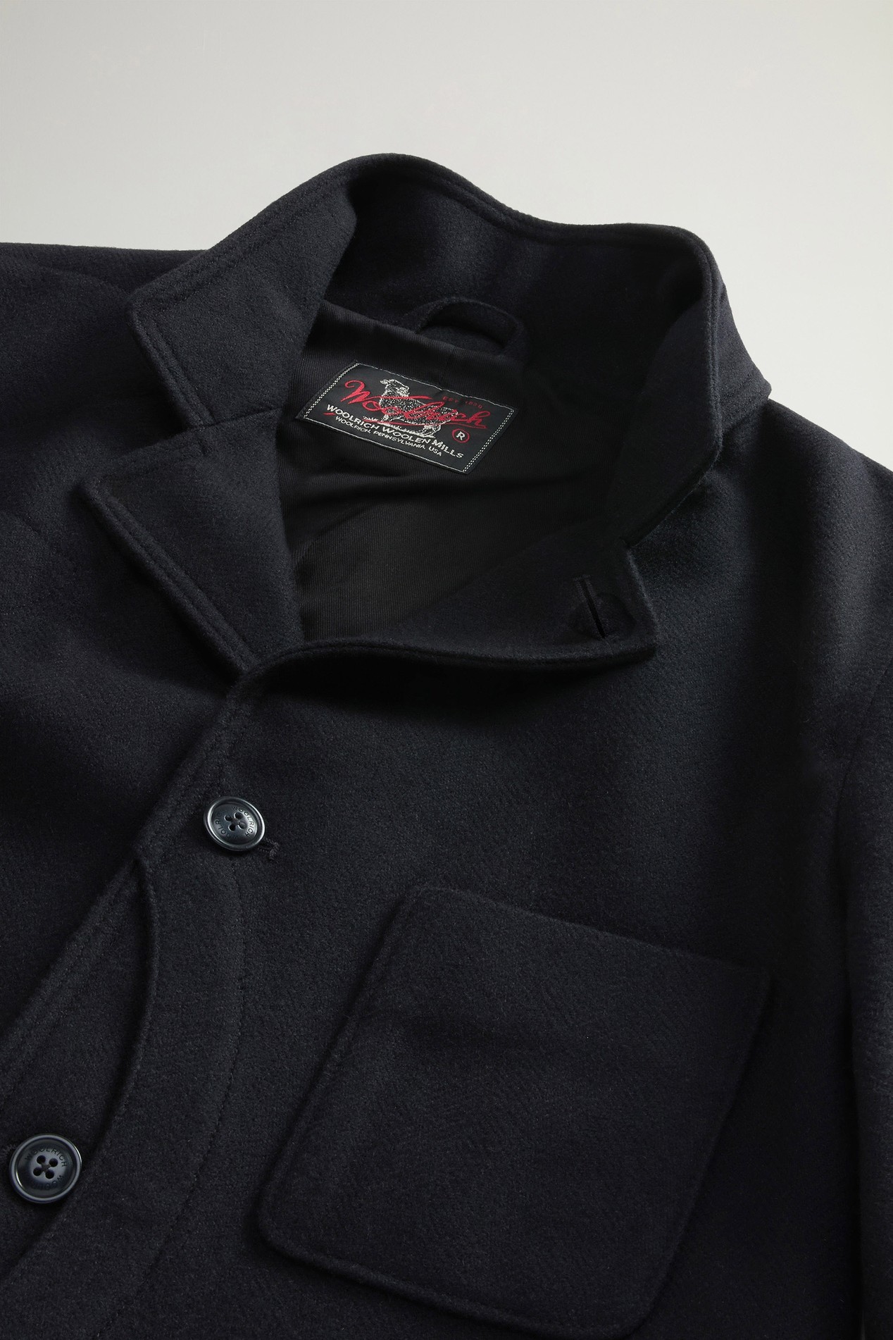 Upland Blazer in Wool Blend Blue photo 6 | Woolrich