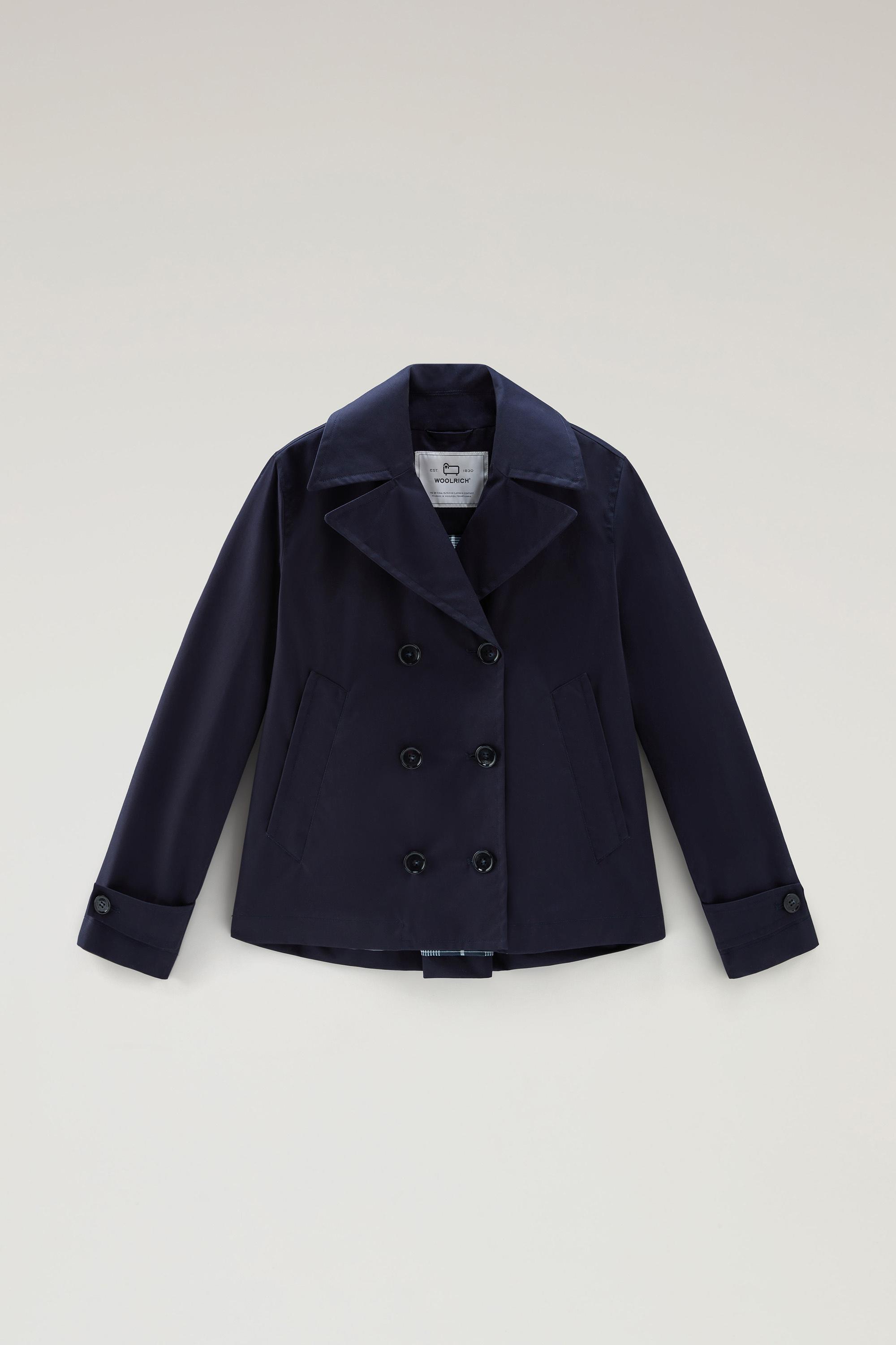 Havice Peacoat in Best Cotton Blue photo 1 | Woolrich