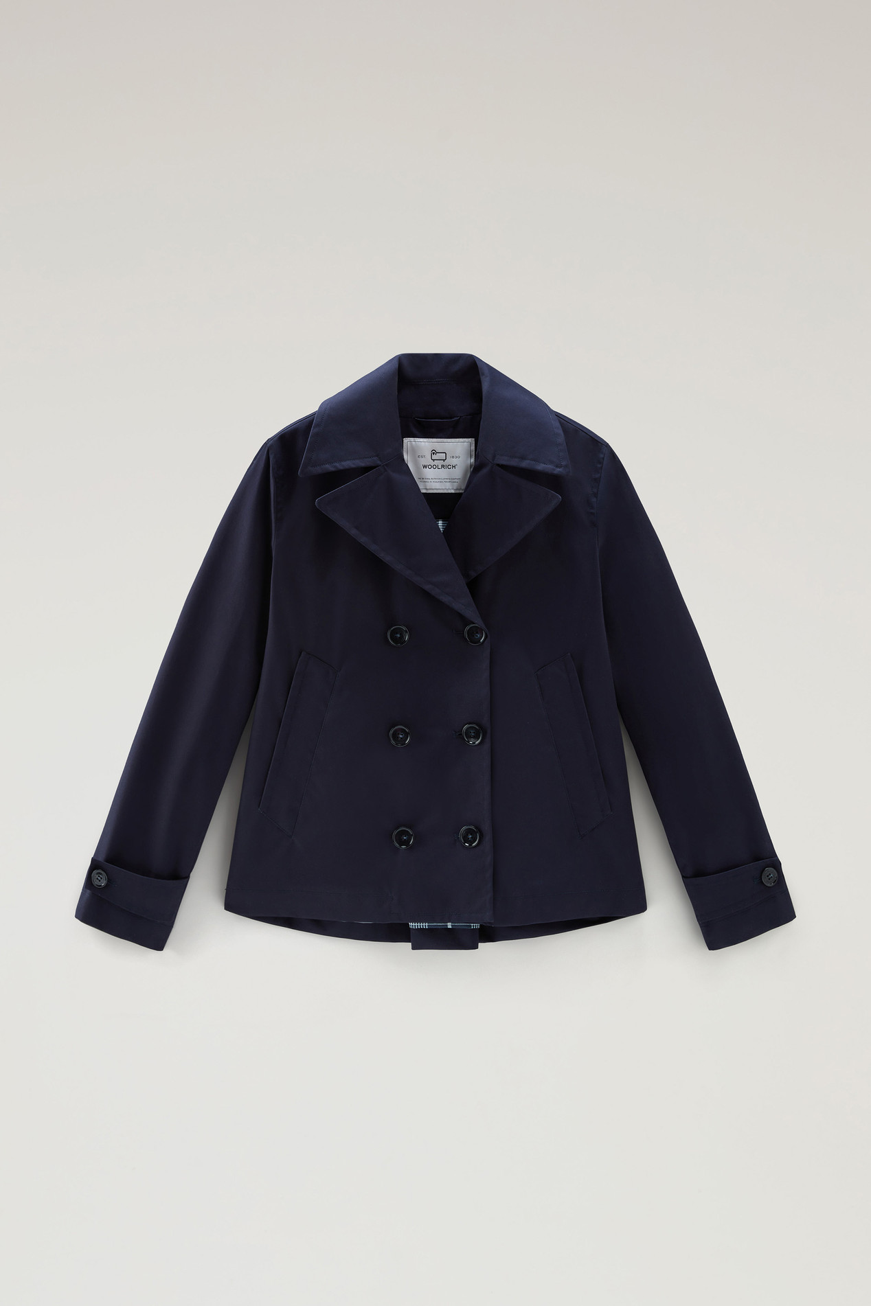 Havice Peacoat in Best Cotton Blue photo 1 | Woolrich