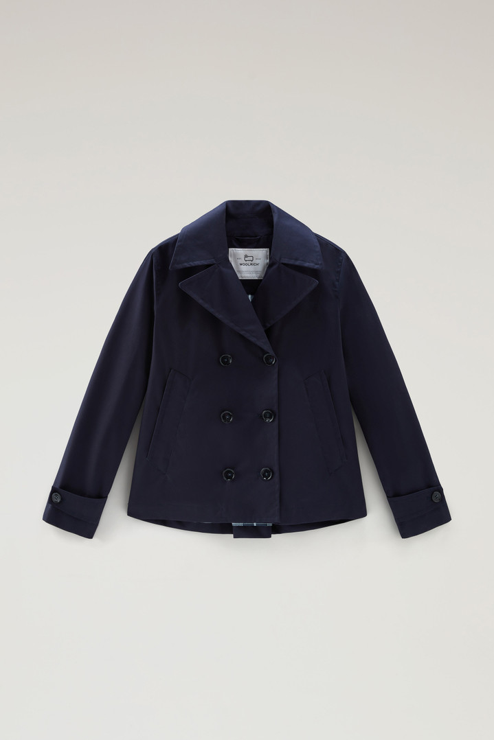 Havice Peacoat in Best Cotton Blue photo 1 | Woolrich