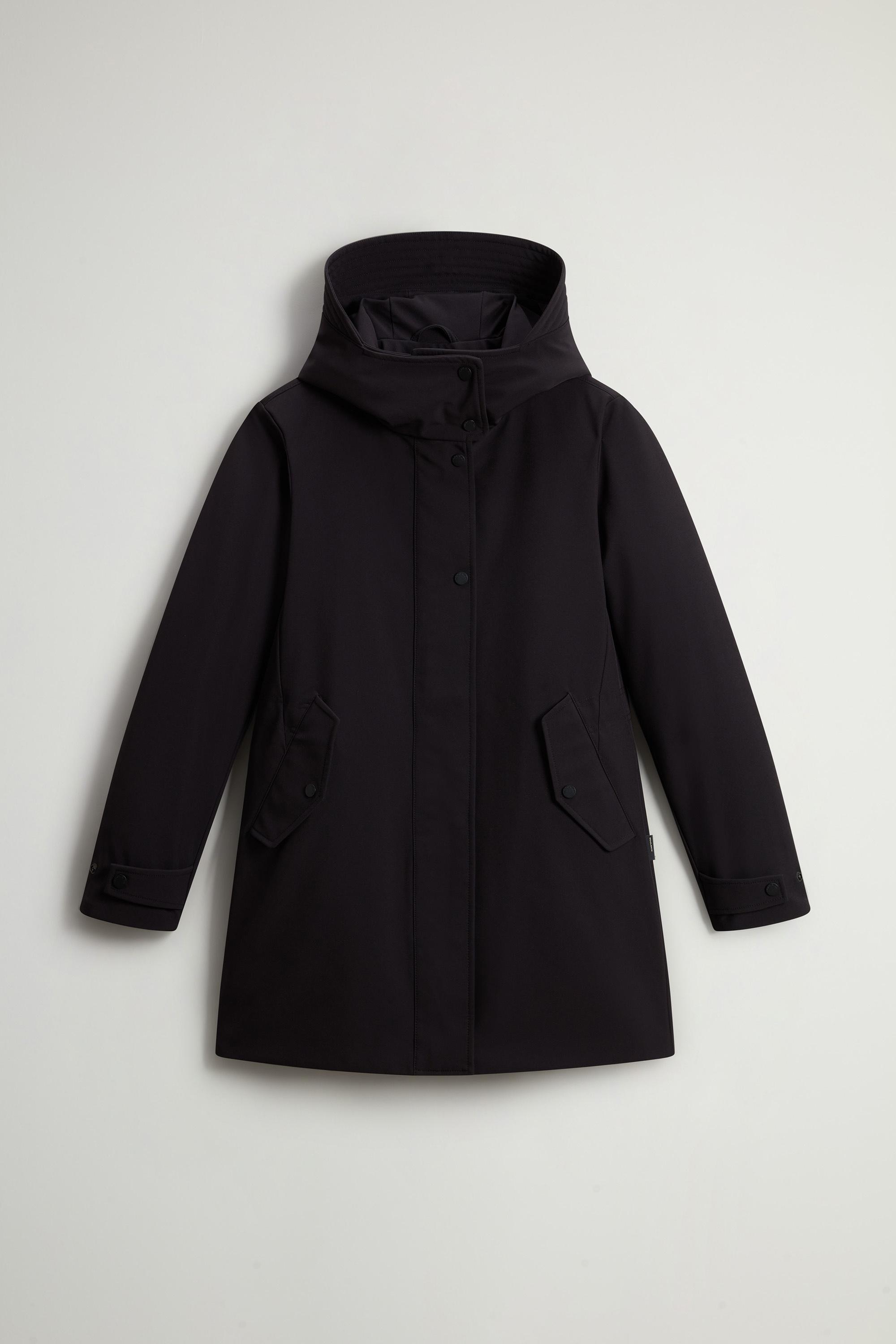 2-In-1 Firth Parka in Tech Softshell Black photo 1 | Woolrich